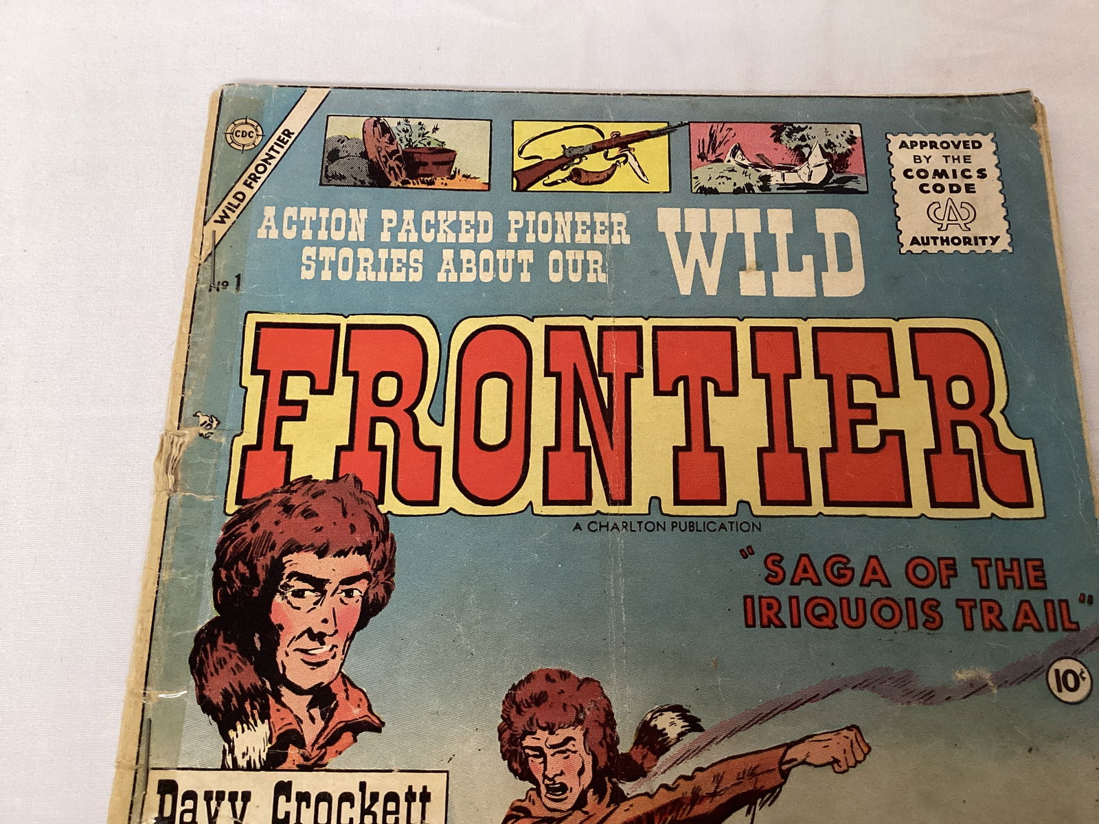 Wild Frontier 1 Charlton Comic Book - 2