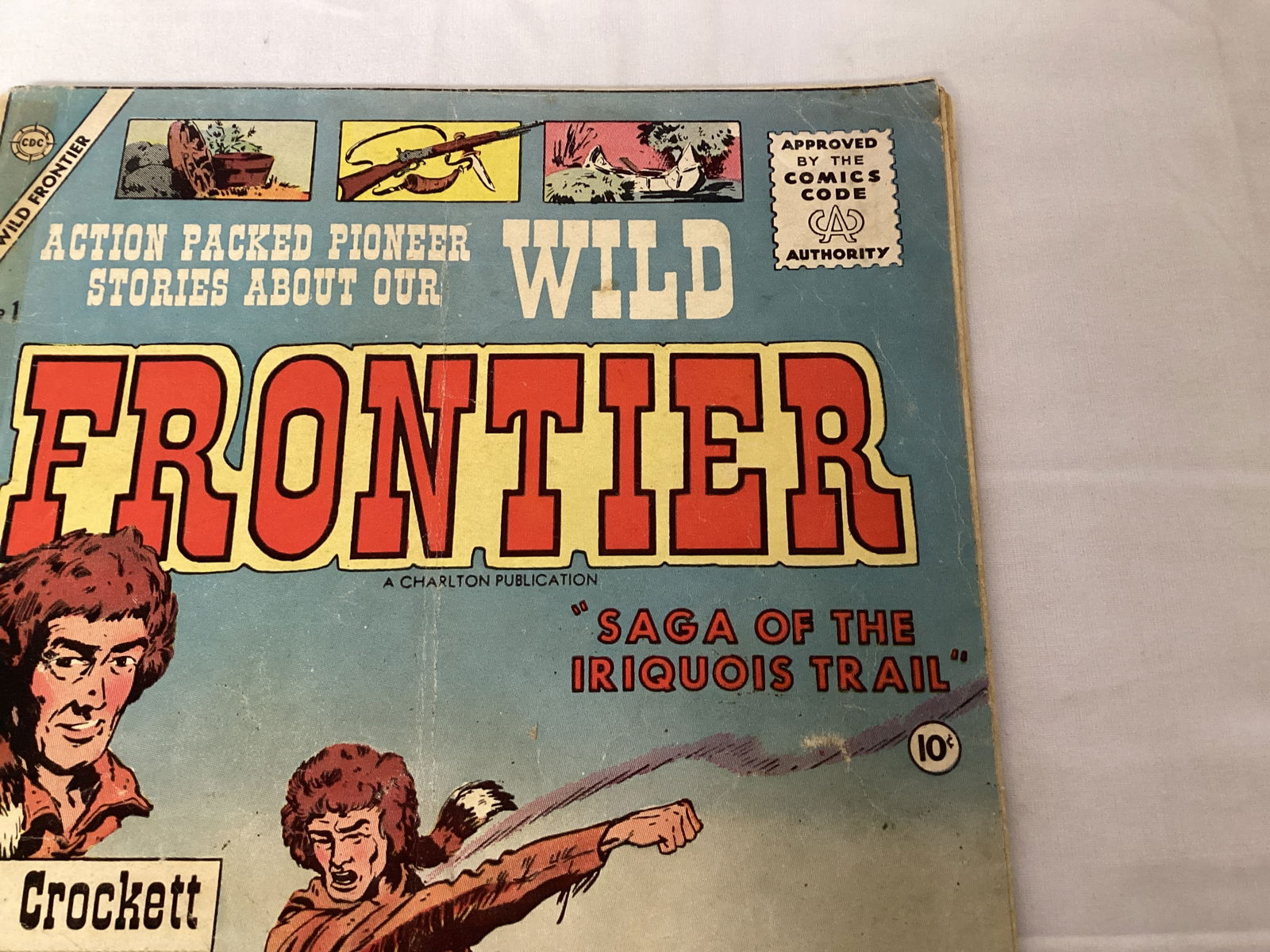 Wild Frontier 1 Charlton Comic Book - 3