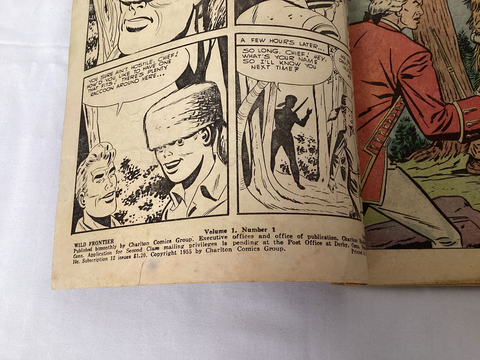 Wild Frontier 1 Charlton Comic Book - 7