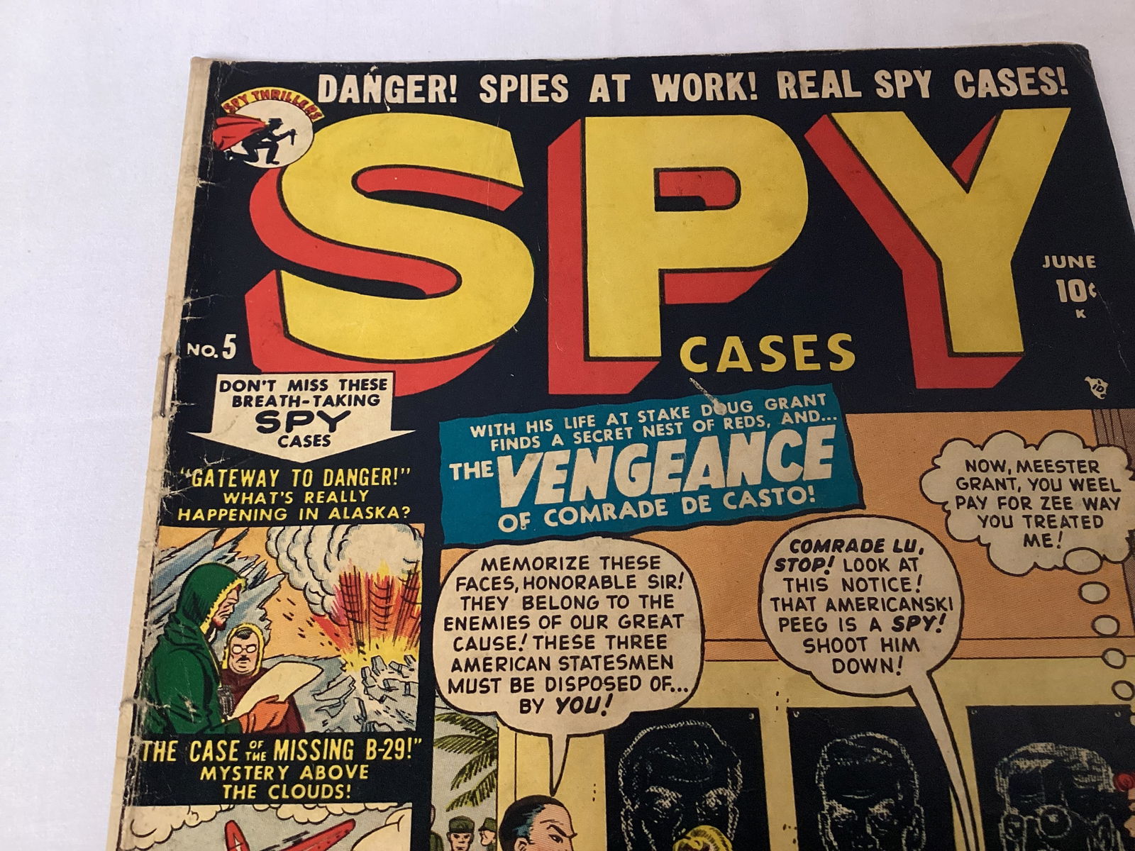 Spy Cases 5 Hercules Comic Book - 2