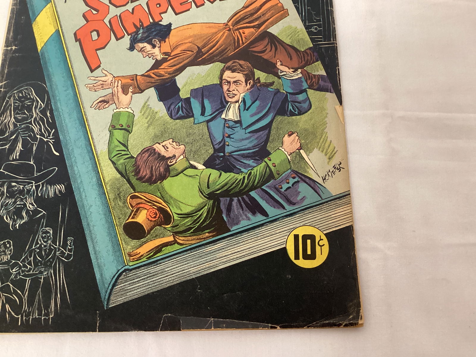 Stories by Famous Authors Illustrated 1 Scarlet Pimpernel Comic Book - 5