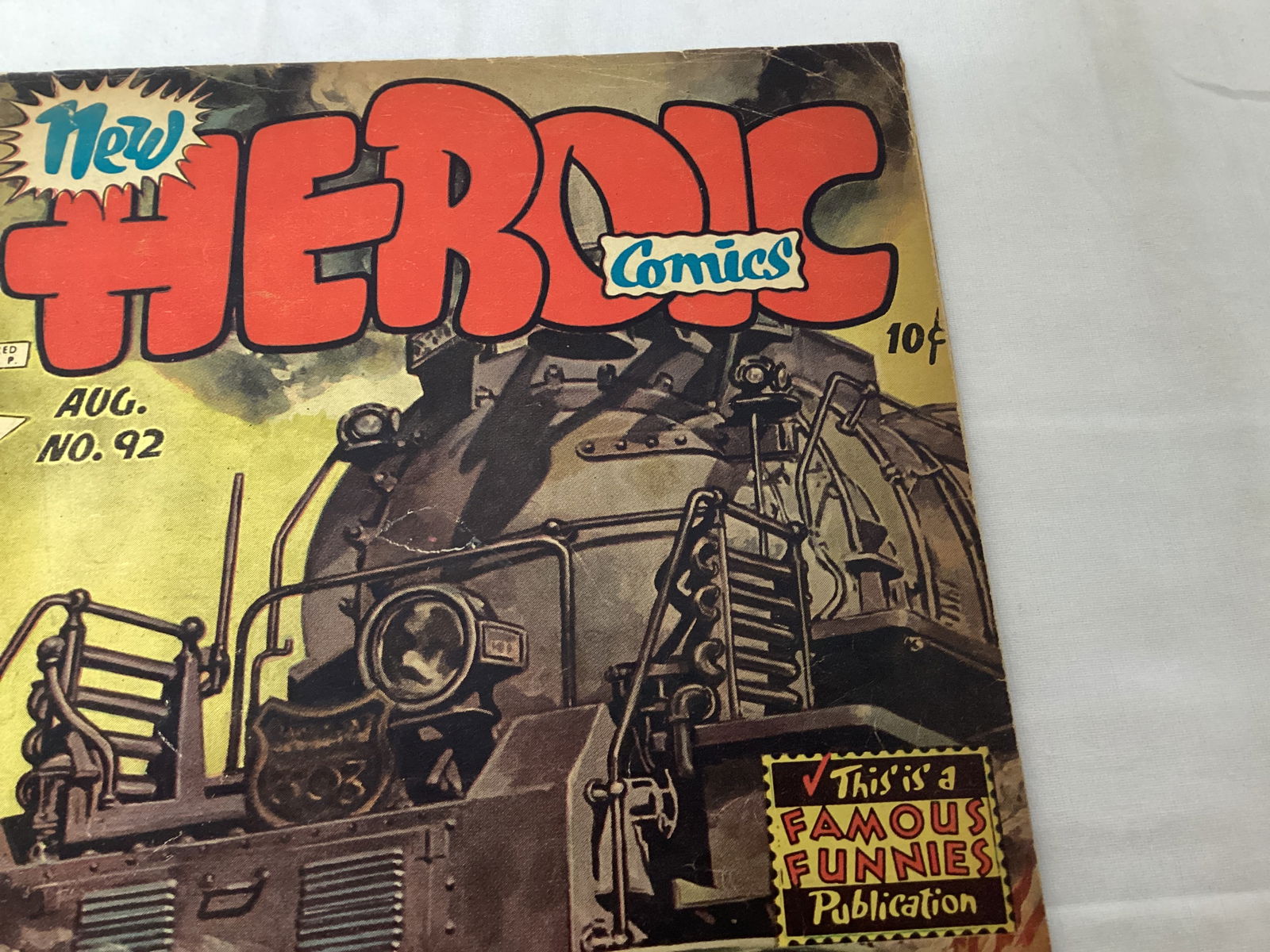New Heroic Comics 92 Famous Funnies Comic Book - 3