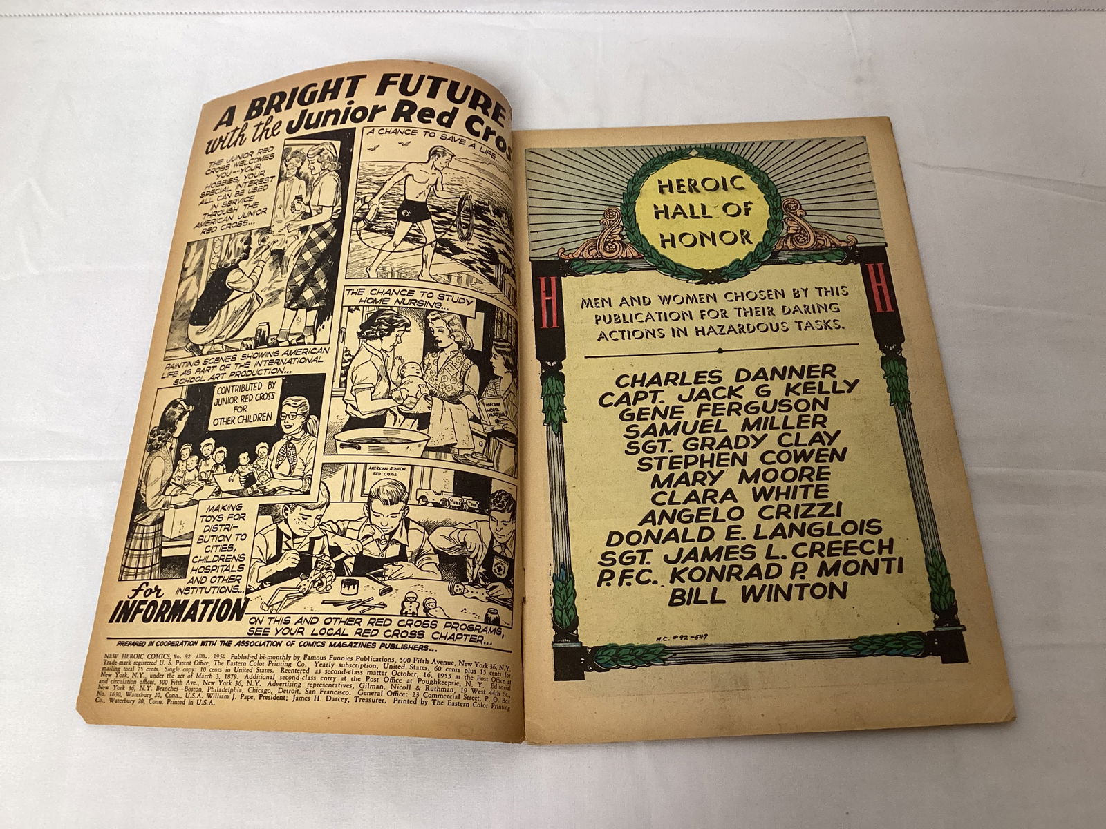 New Heroic Comics 92 Famous Funnies Comic Book - 6