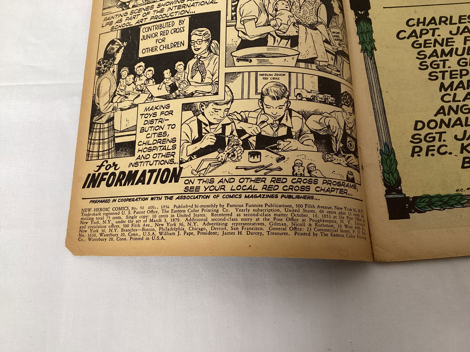 New Heroic Comics 92 Famous Funnies Comic Book - 7