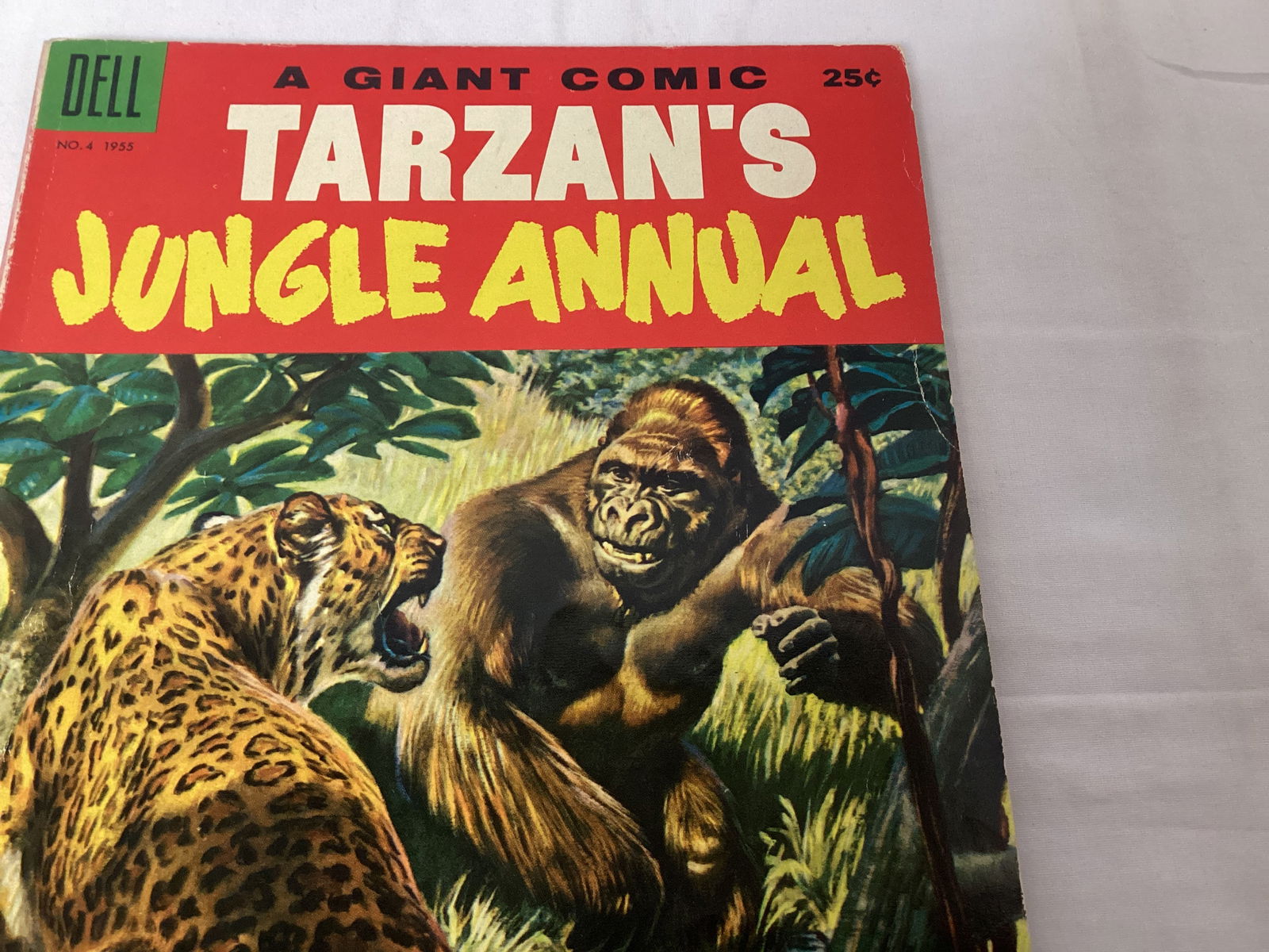 Tarzan's Jungle Annual 4 Dell Comic Book - 3