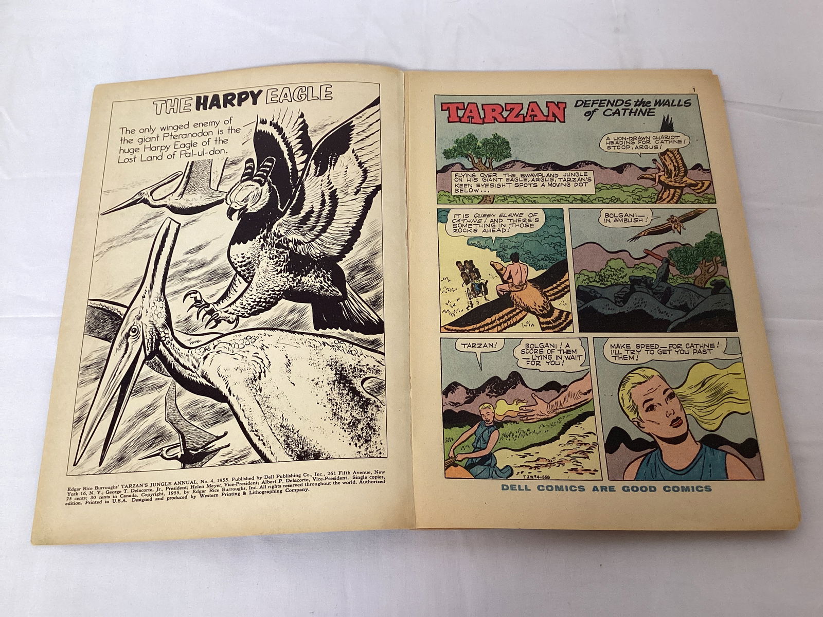 Tarzan's Jungle Annual 4 Dell Comic Book - 6