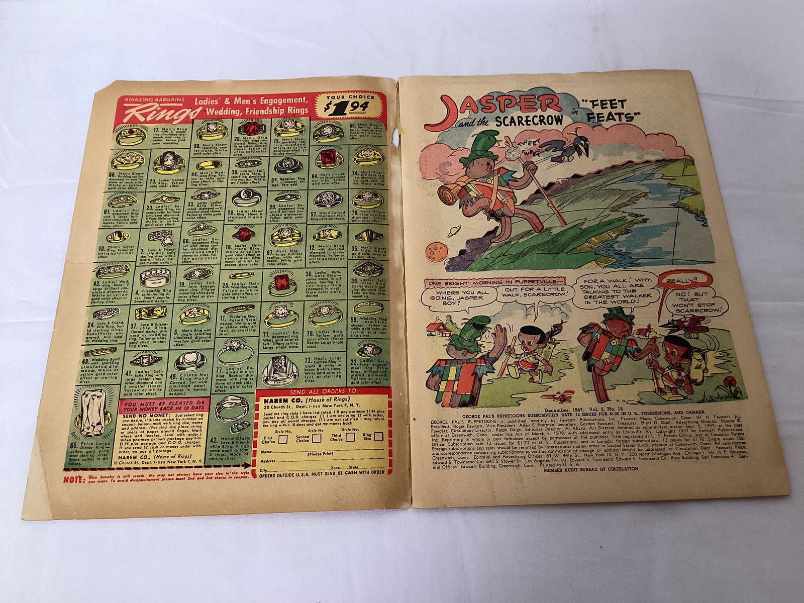 George Pal's Puppetoons 18 Fawcett Comic Book - 6