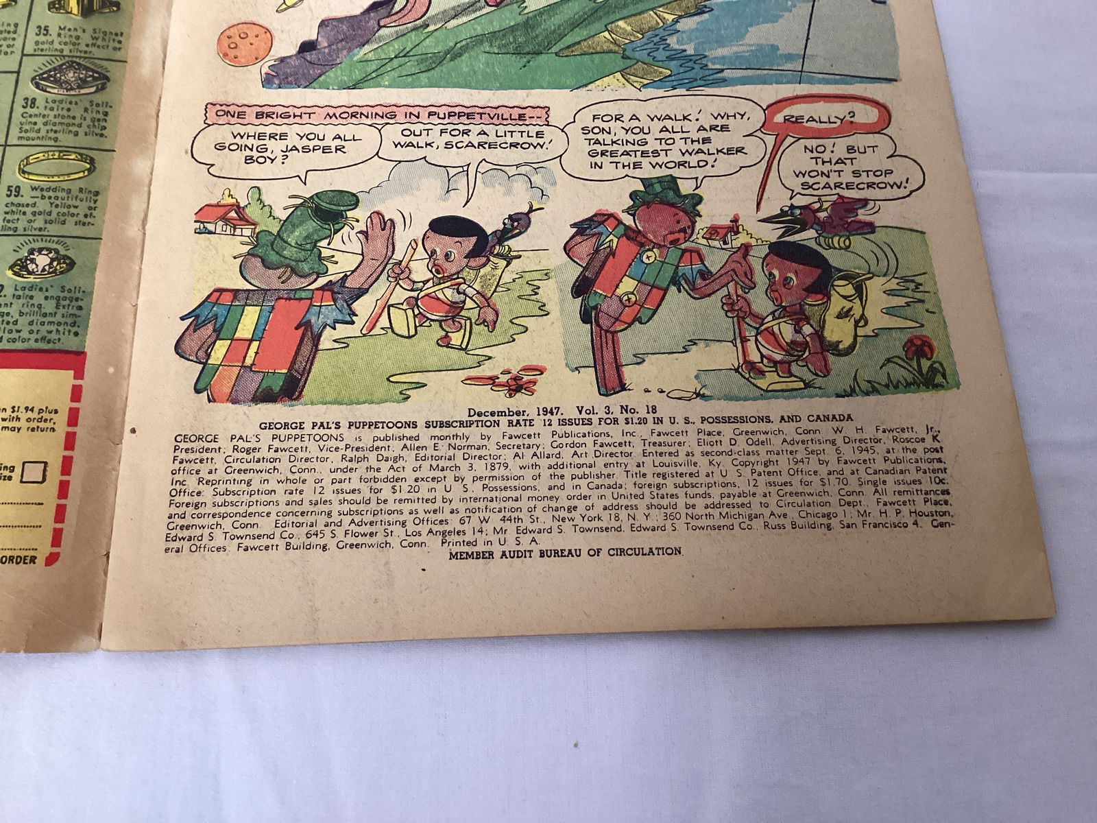 George Pal's Puppetoons 18 Fawcett Comic Book - 7