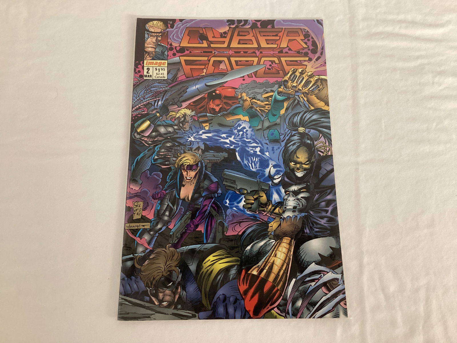 Five Cyber Force Image Comic Books - 4