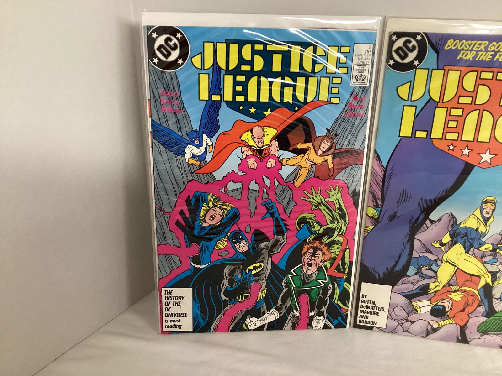 Three Justice League DC Comic Books - 2