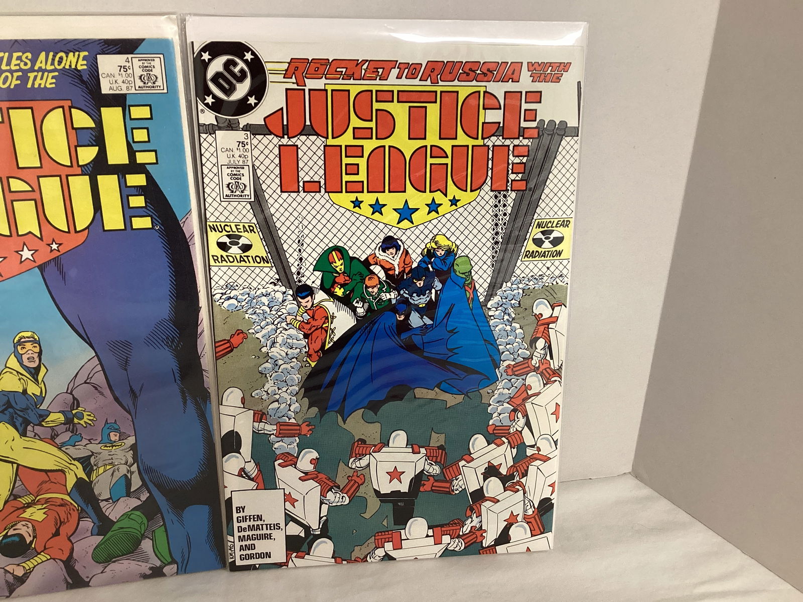 Three Justice League DC Comic Books - 4