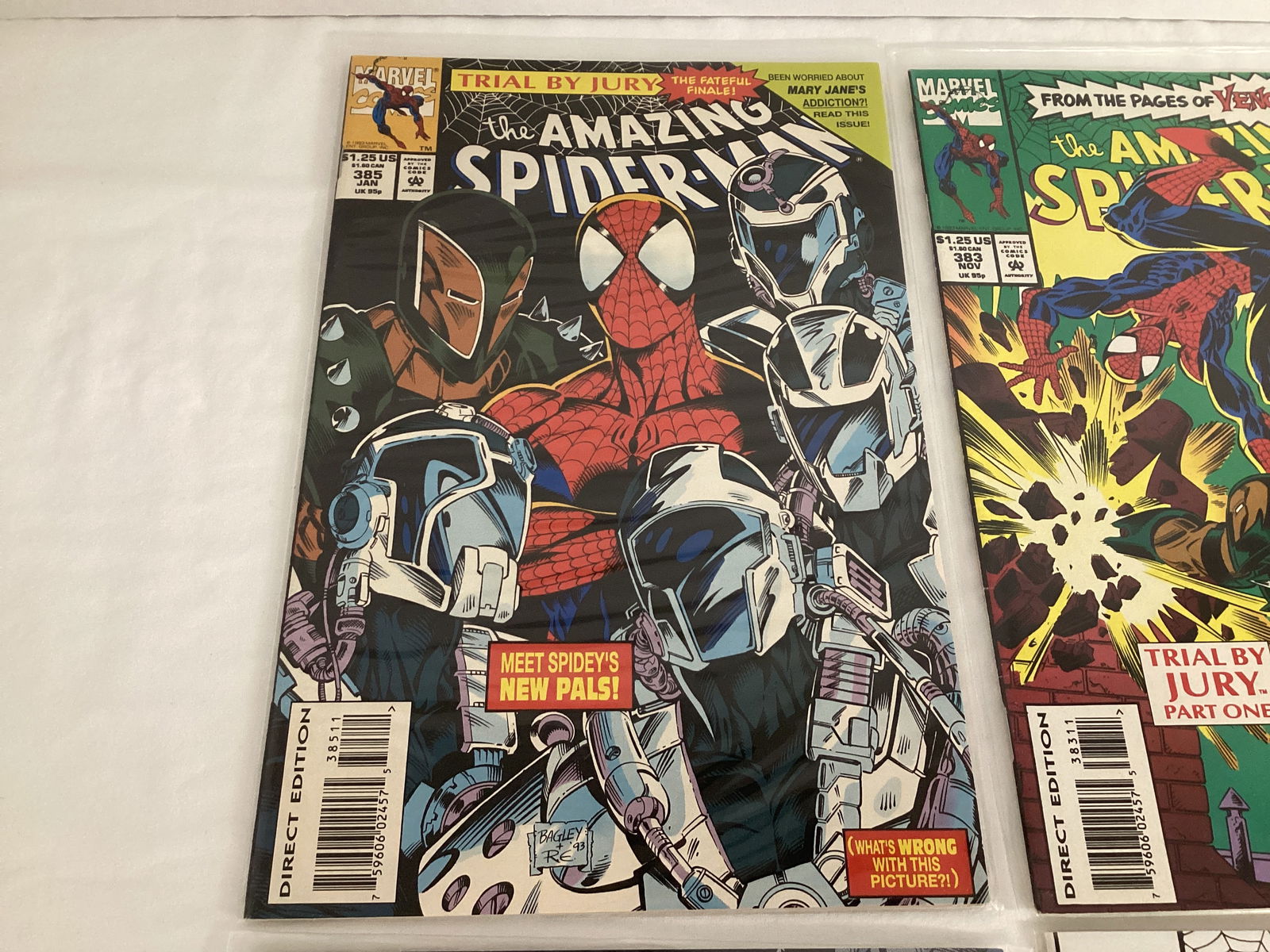 Four Amazing Spider-Man Marvel Comic Books - 2