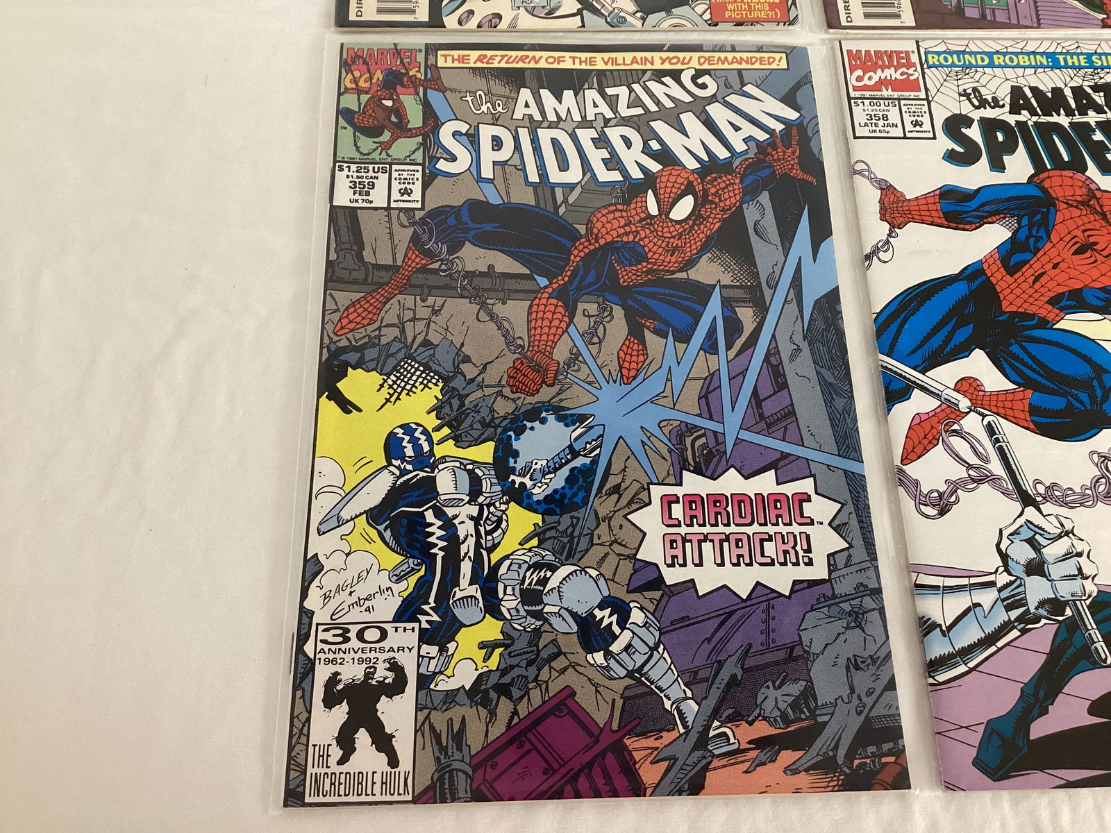 Four Amazing Spider-Man Marvel Comic Books - 4