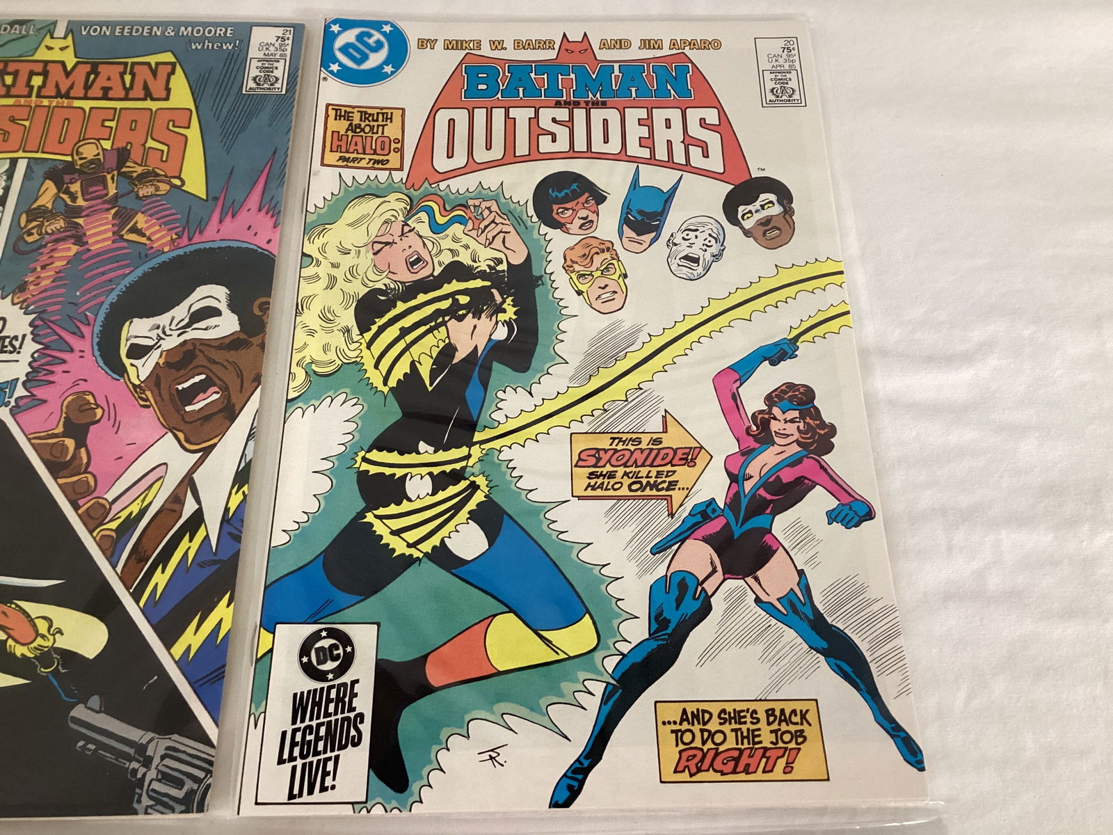 Four Batman and the Outsiders DC Comic Books - 3