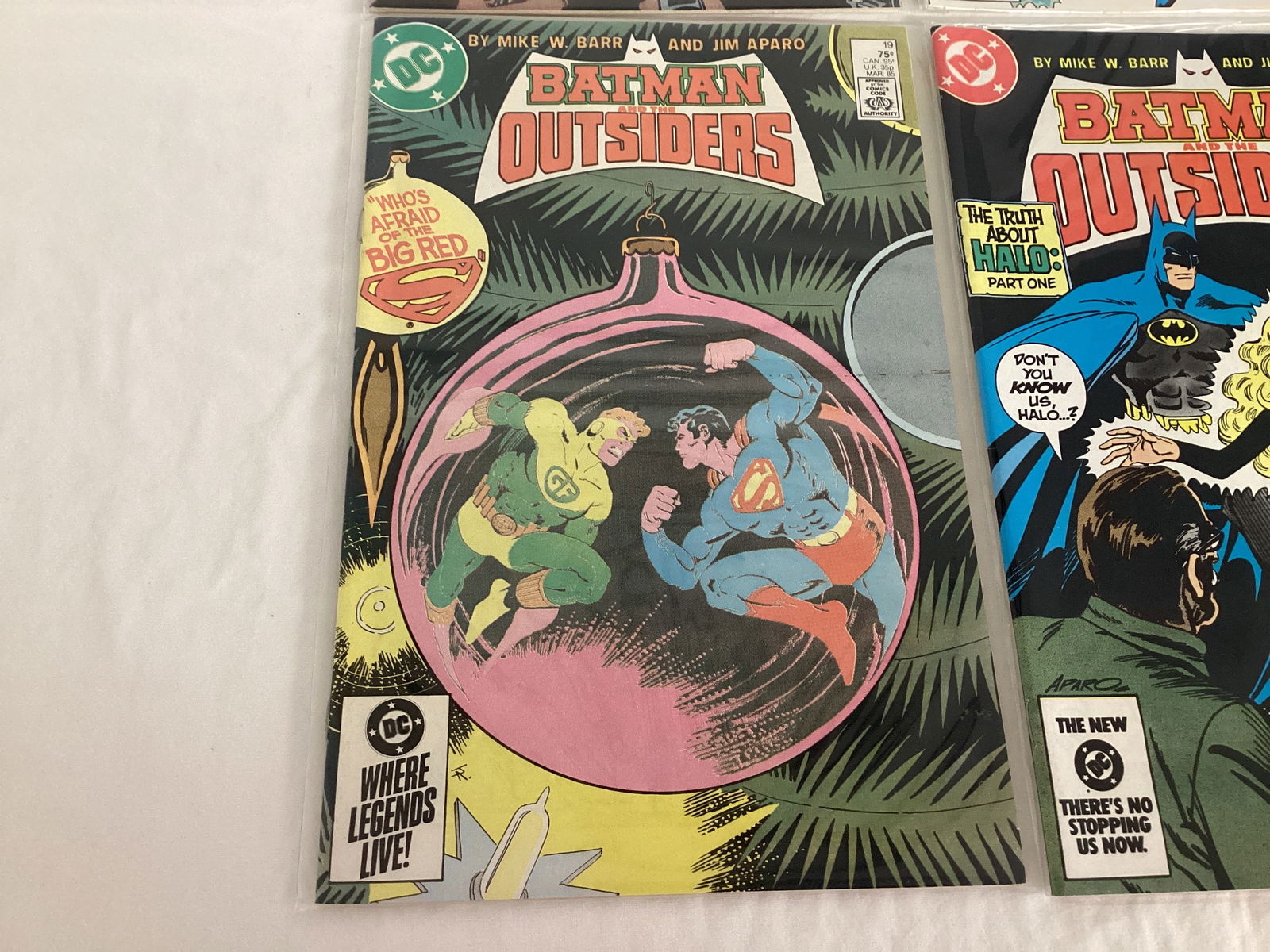Four Batman and the Outsiders DC Comic Books - 4