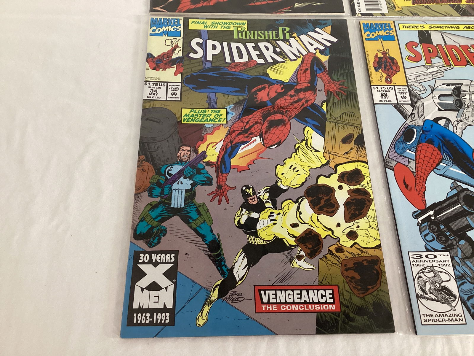 Four Spider-Man Marvel Comic Books - 4