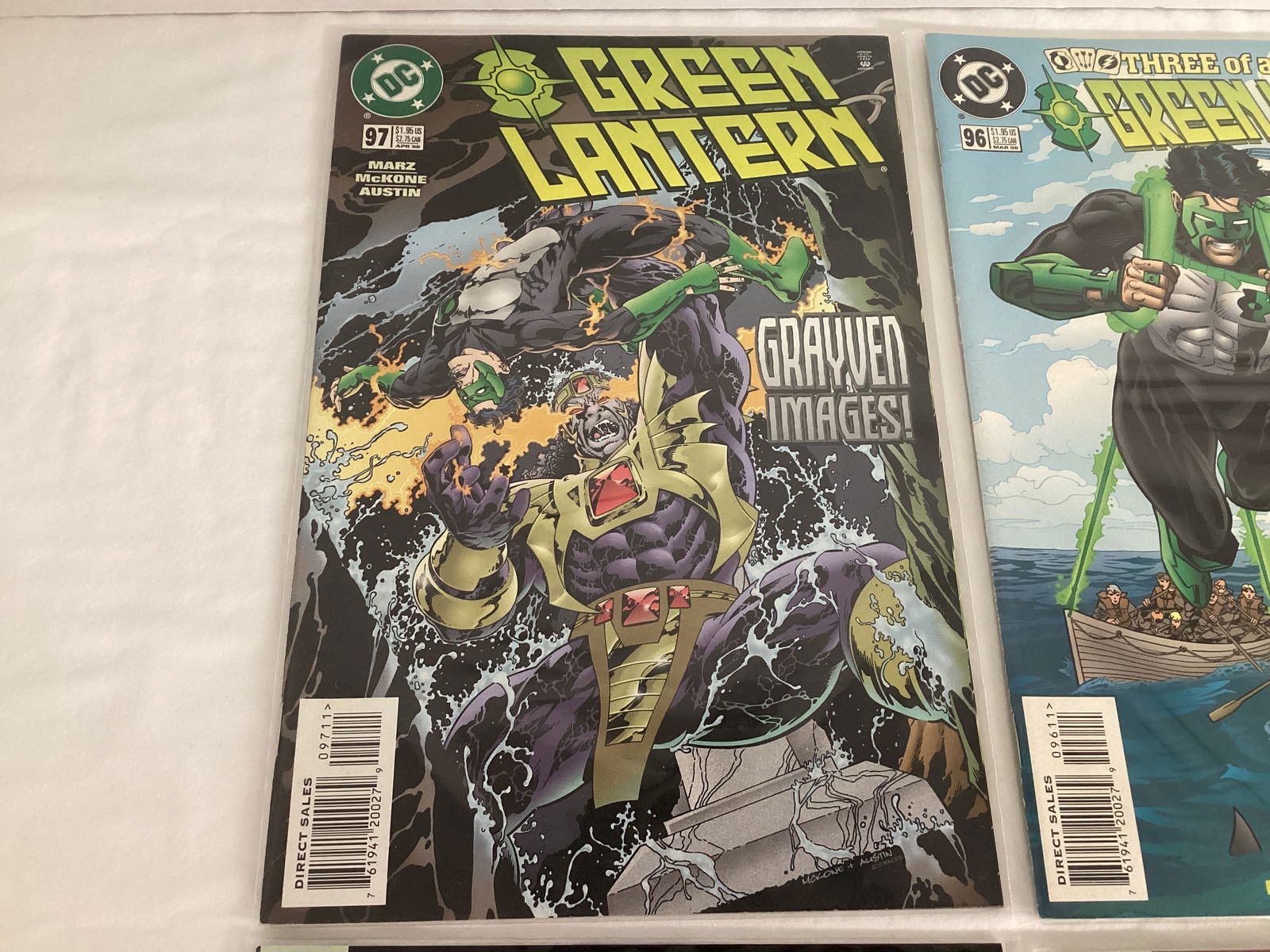 Four Green Lantern DC Comic Books - 2