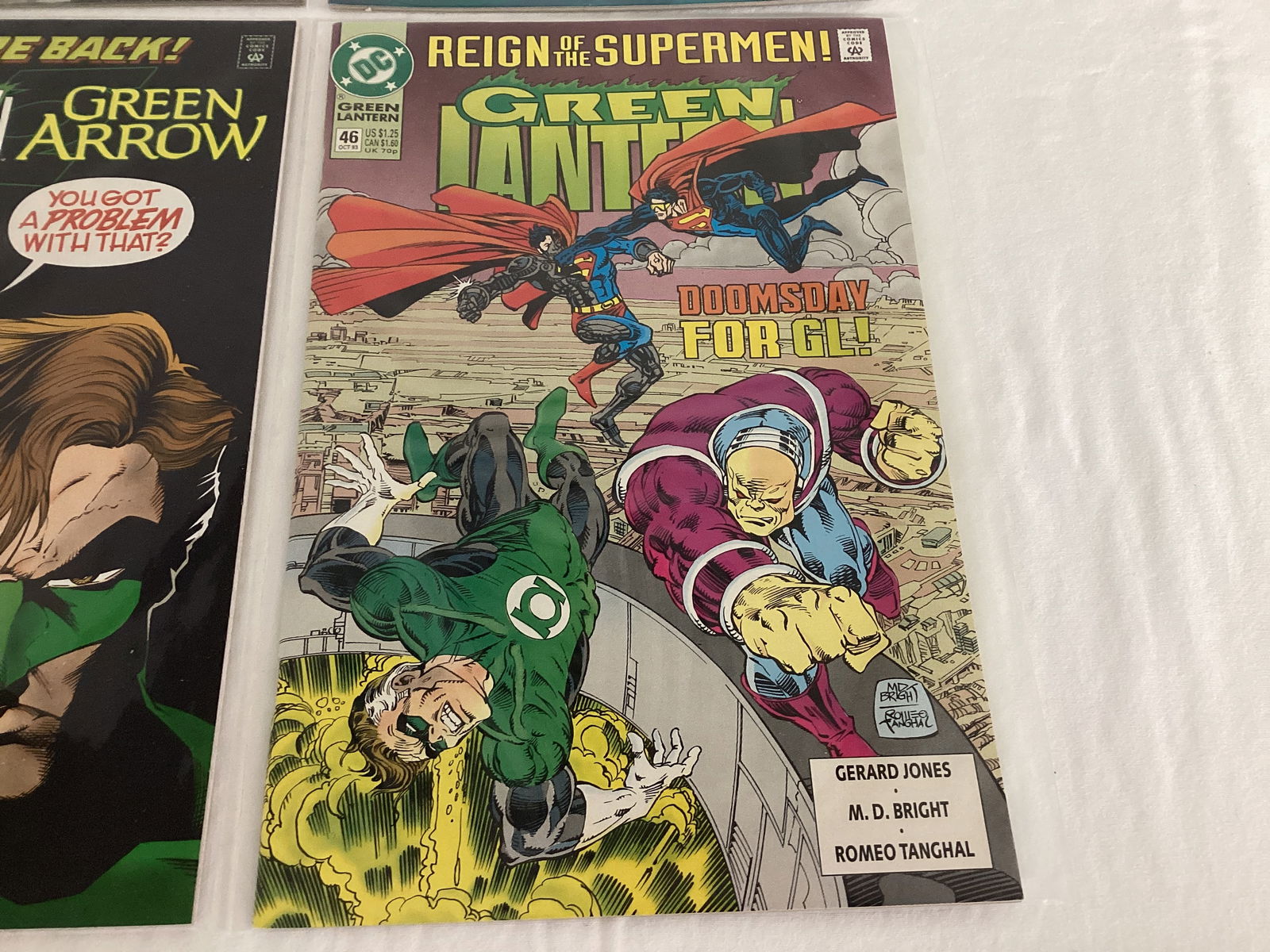 Four Green Lantern DC Comic Books - 5
