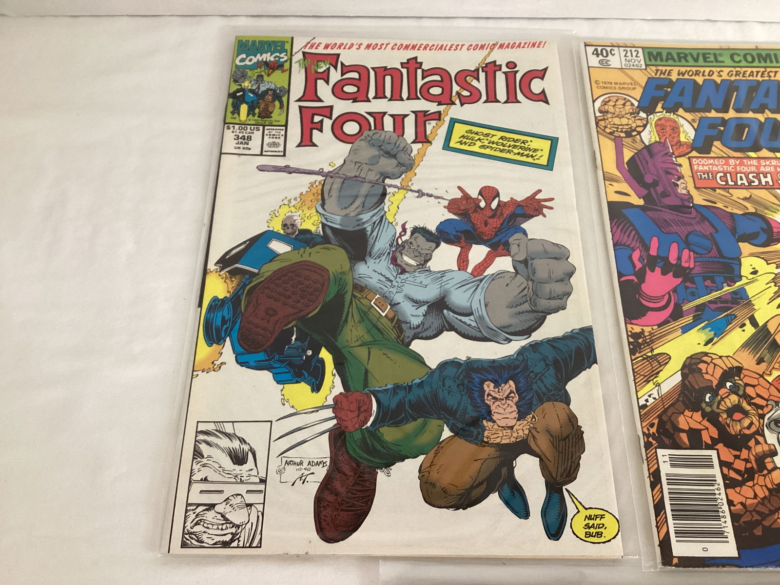 Three Fantastic Four Marvel Comic Books - 2