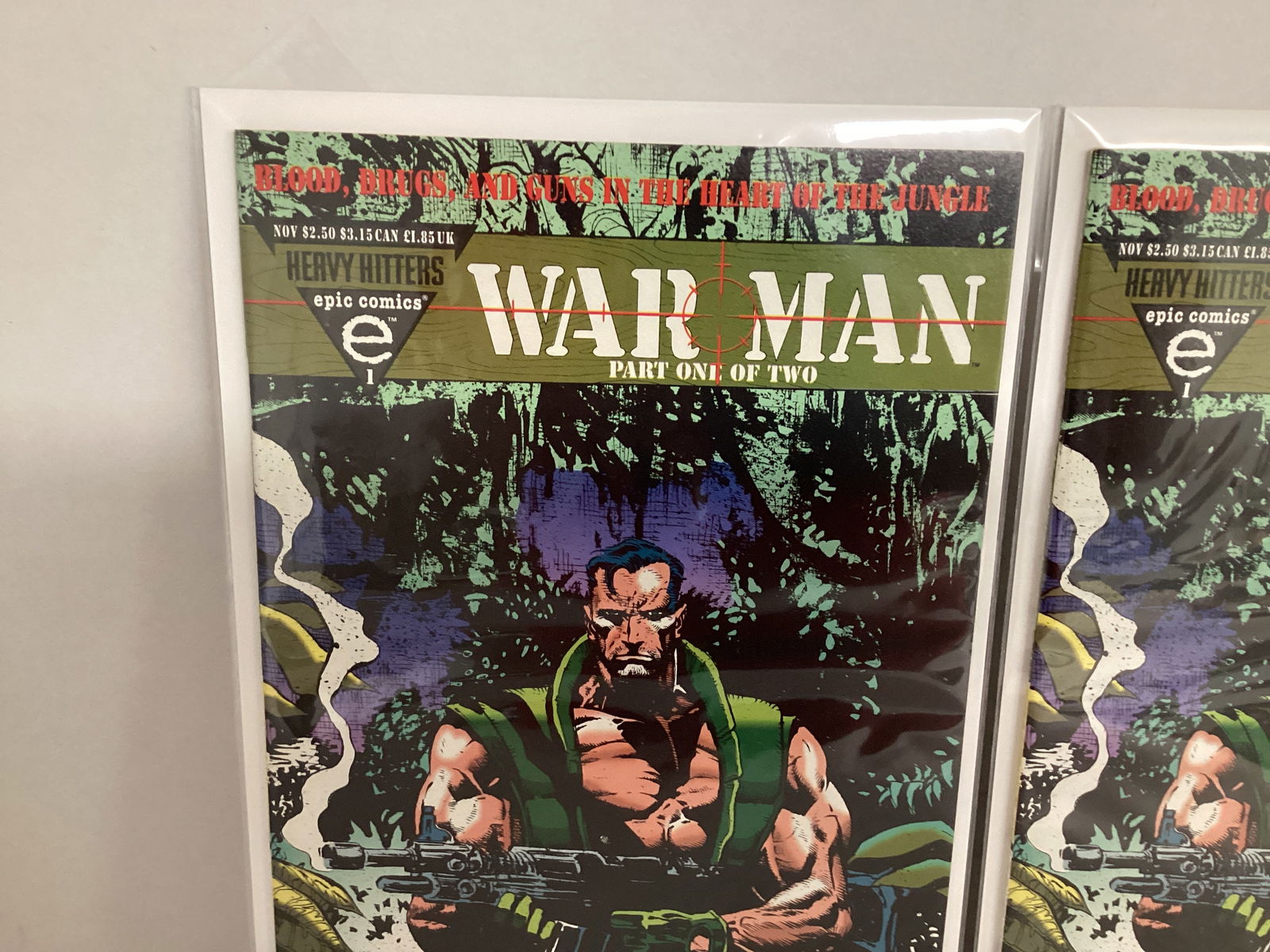 Two War Man 1 Epic Comic Books - 2