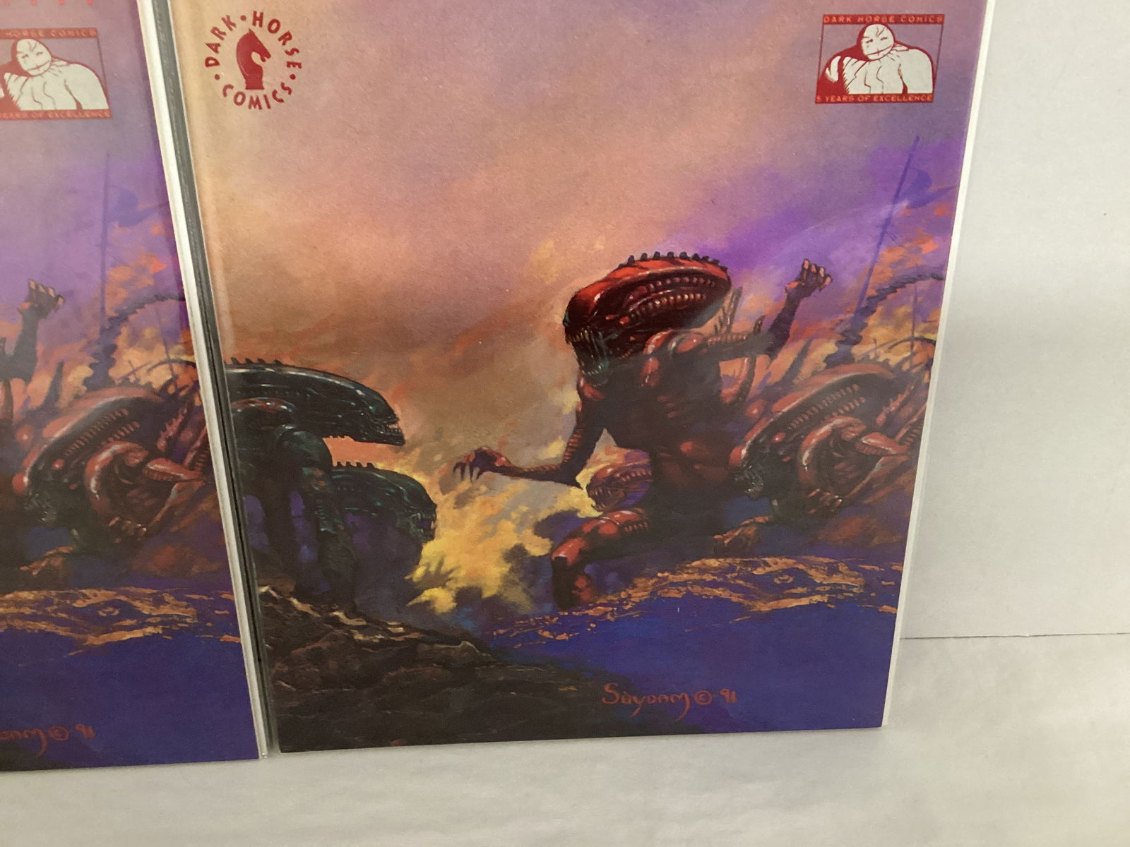 Two Aliens Genocide 4 Dark Horse Comic Books - 5