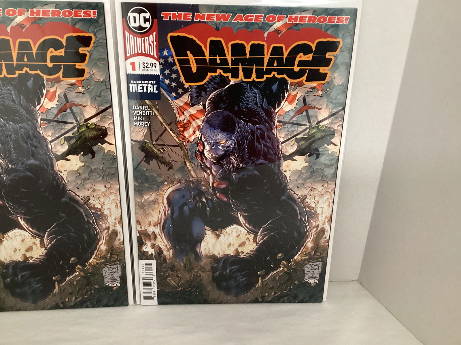 Three Damage 1 DC Comic Books - 4