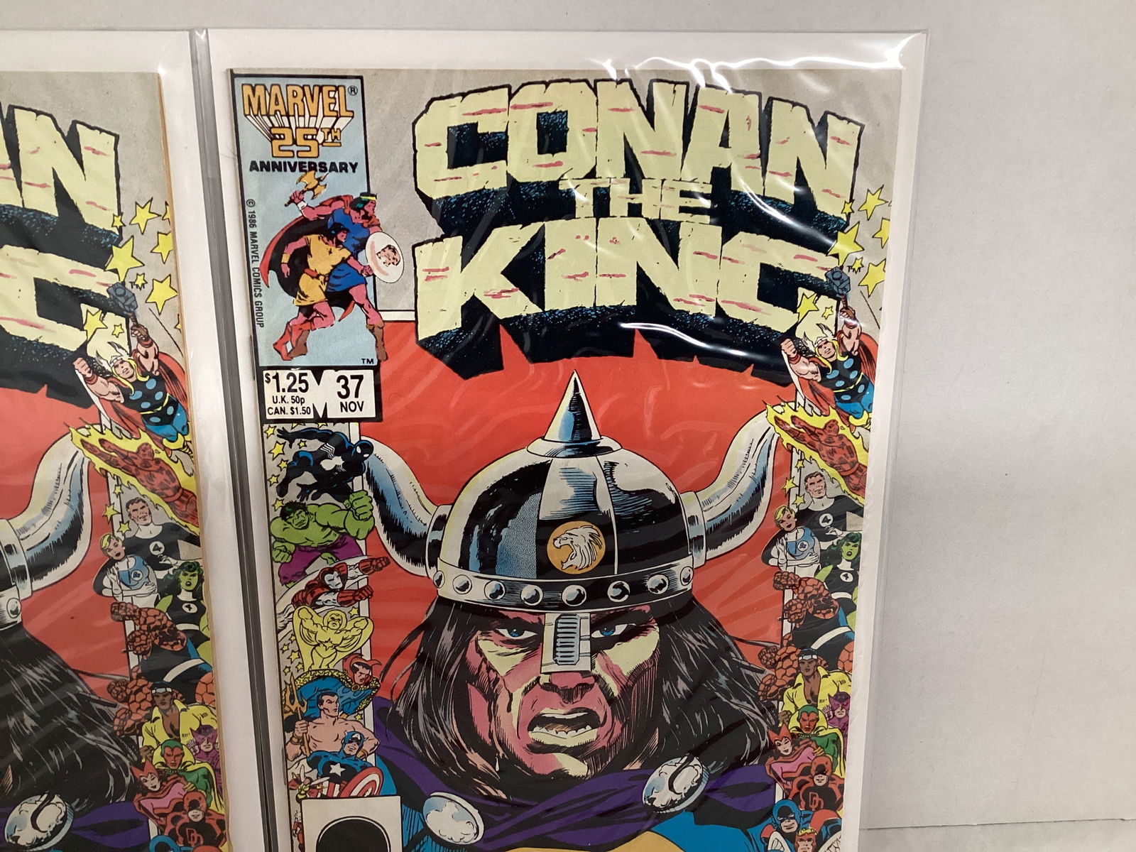 Two Conan the King 37 Marvel Comic Books - 4