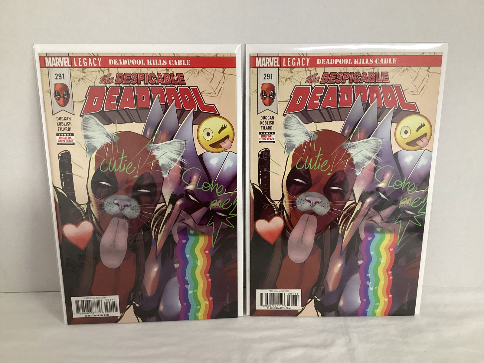 Five Deadpool Marvel Comic Books - 2