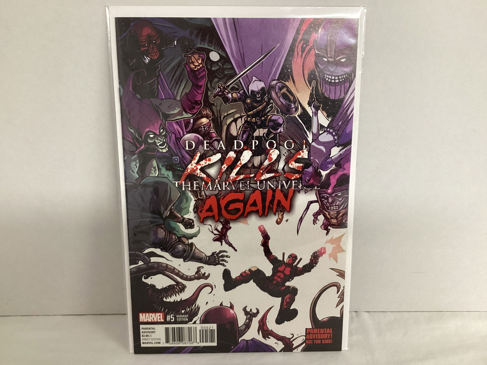 Five Deadpool Marvel Comic Books - 4