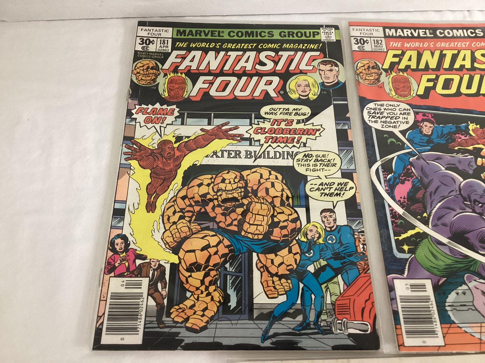Three Fantastic Four Marvel Comic Books - 2