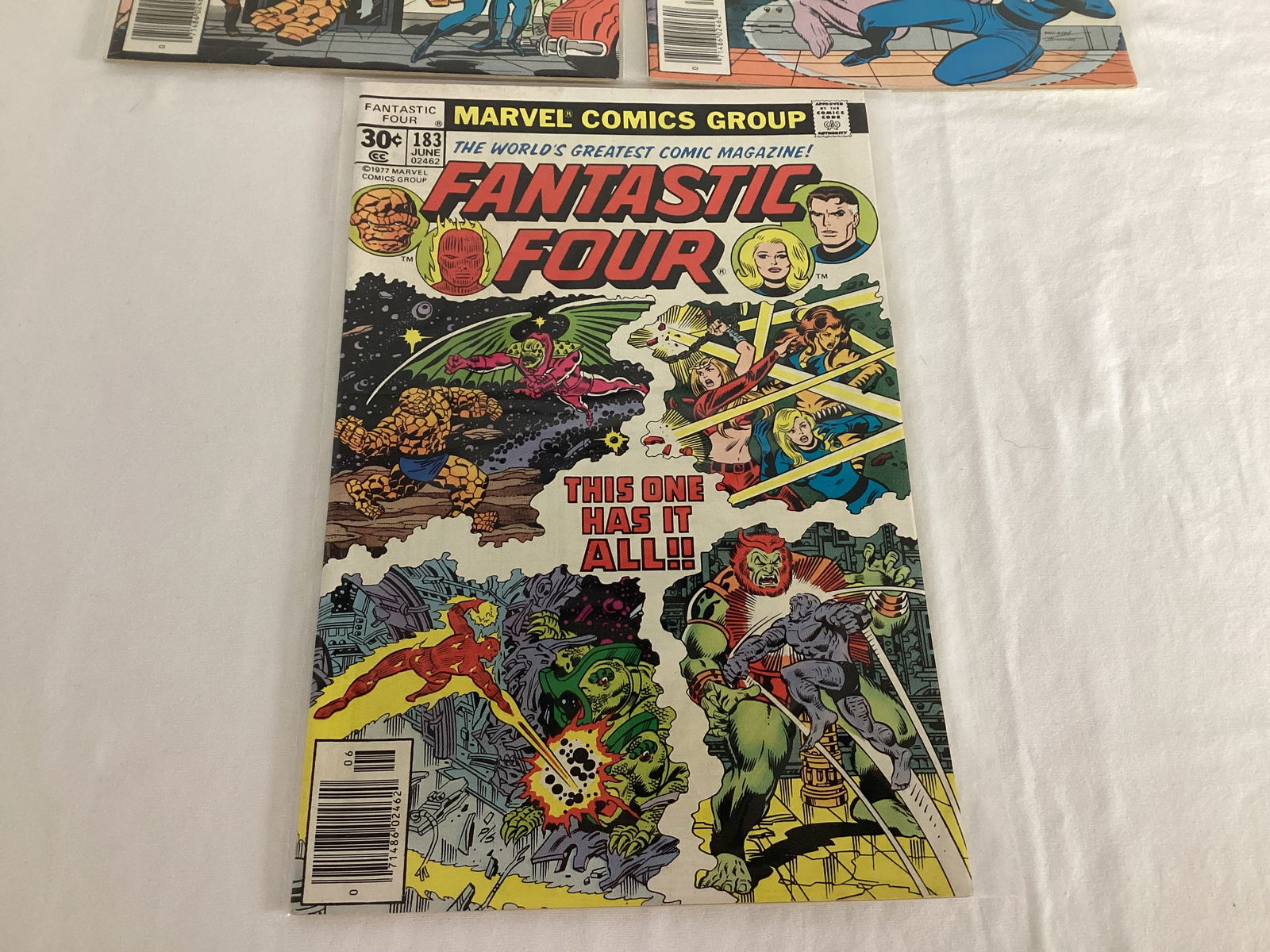 Three Fantastic Four Marvel Comic Books - 4