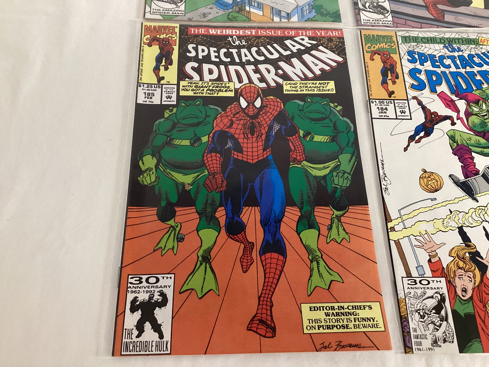 Four Spectacular Spider-Man Marvel Comic Books - 4