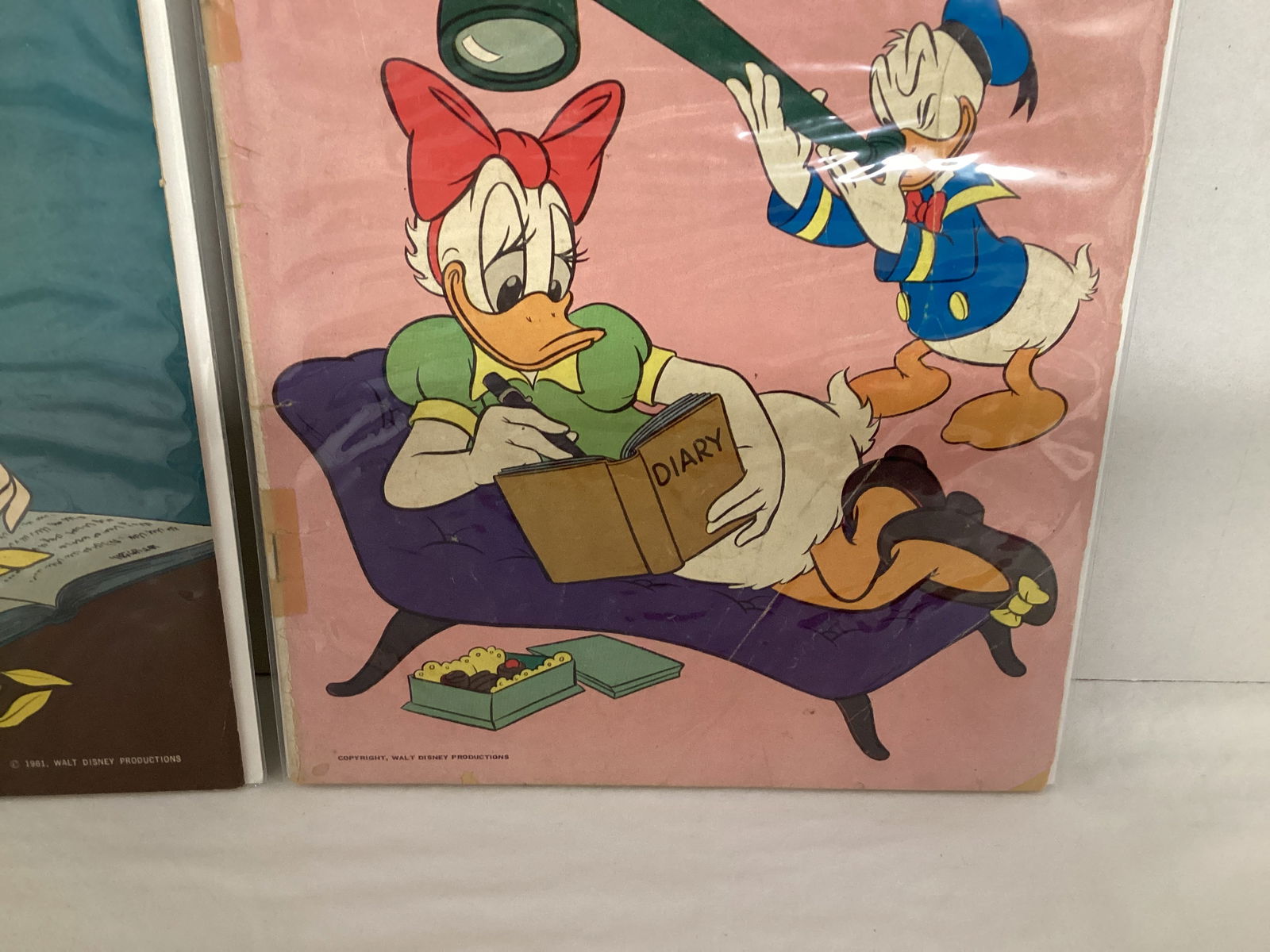 Two Walt Disney's Daisy Duck's Diary Dell Comic Books - 5