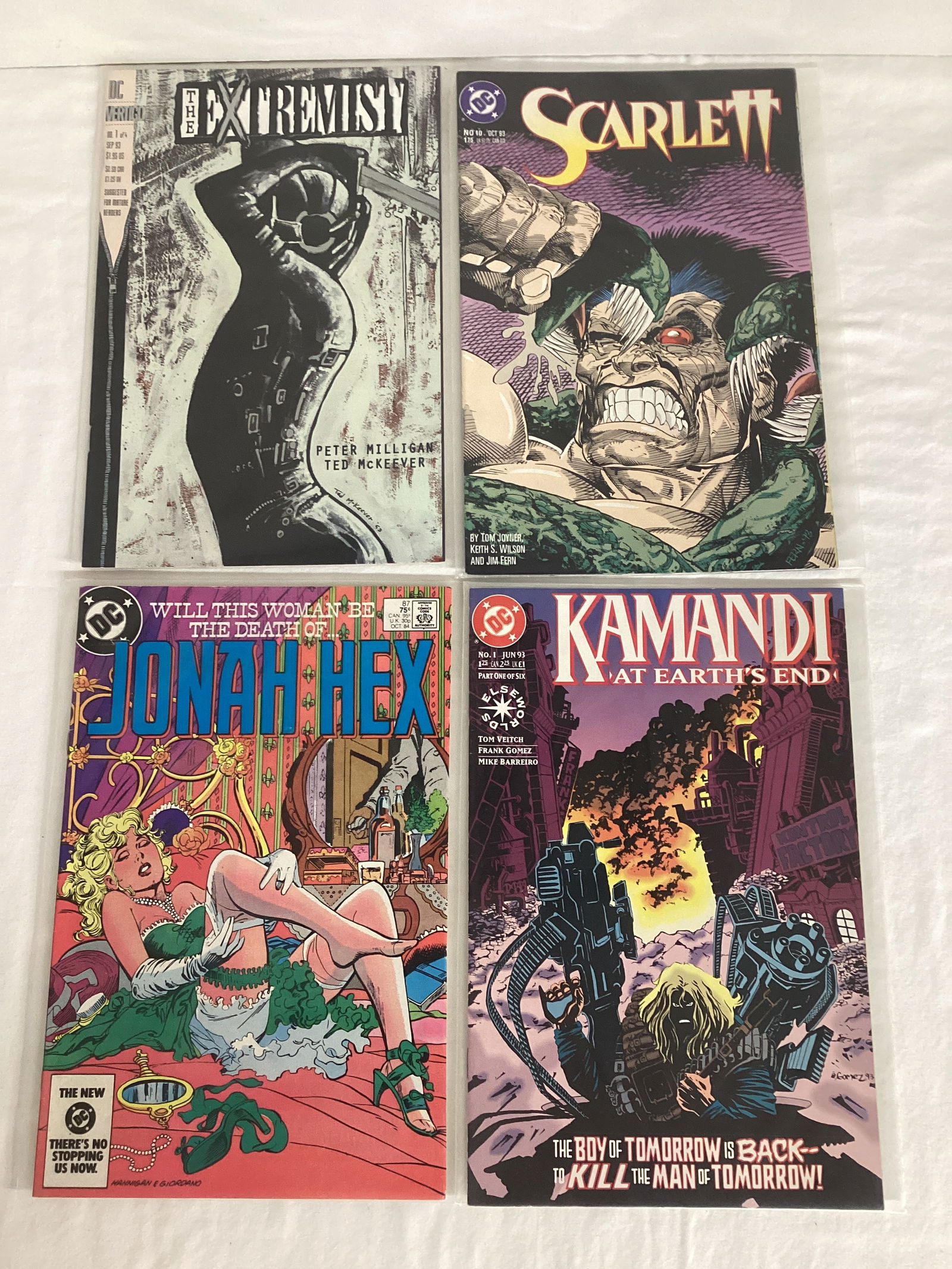 Four DC Comic Books (1 of 5)