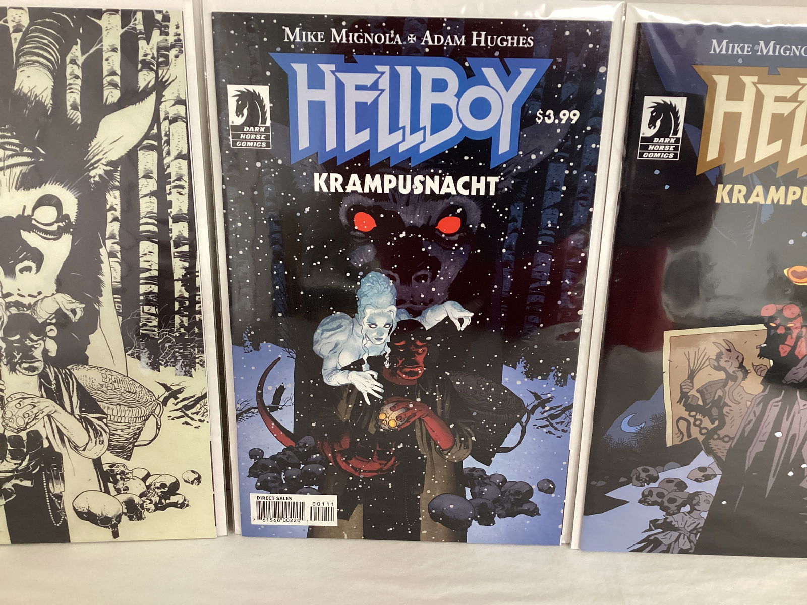 Three Hellboy Krampusnacht Dark Horse Comic Books - 3