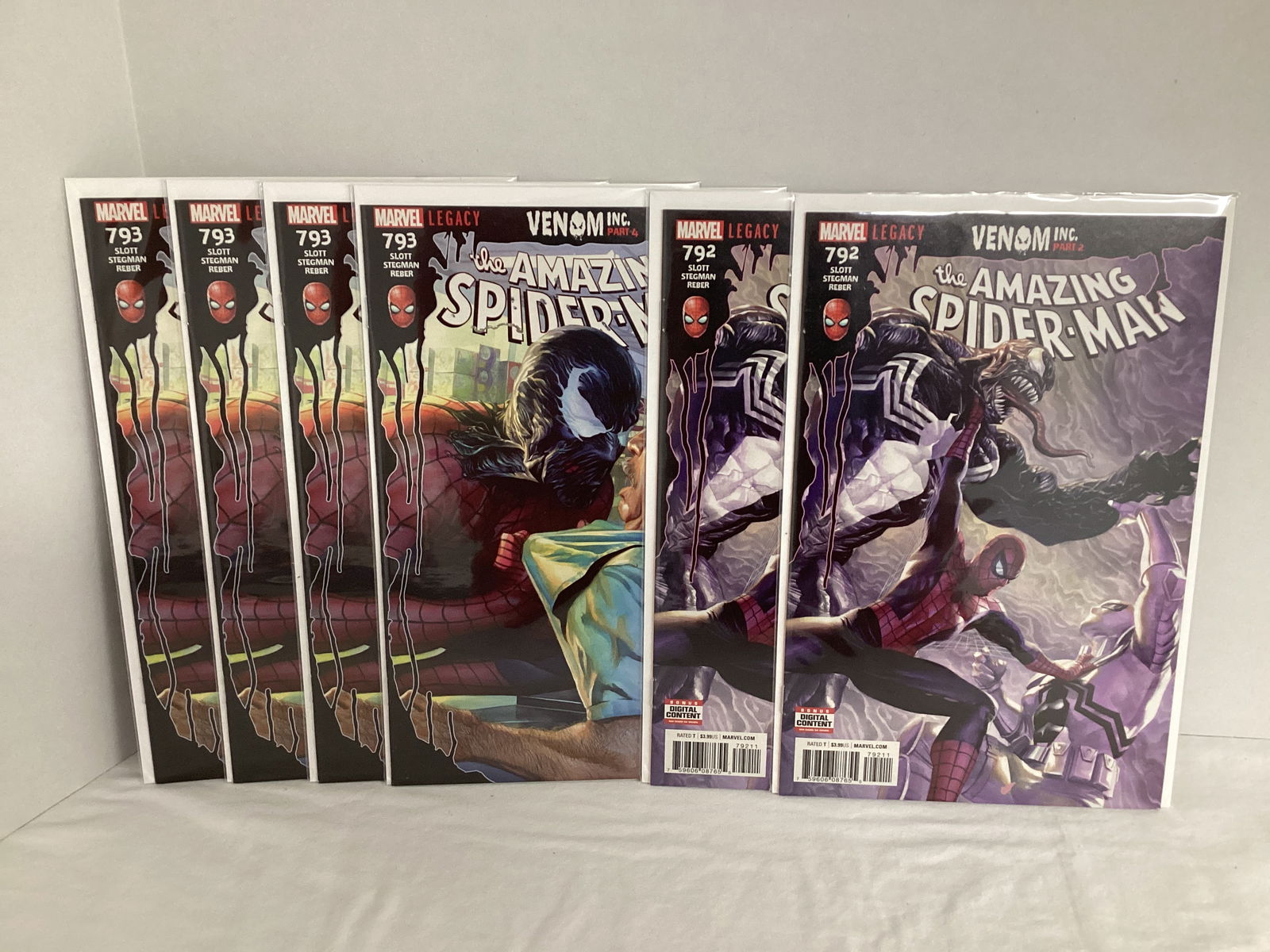 The Amazing Spider-Man 792 and 793 Marvel Comic Books (1 of 4)