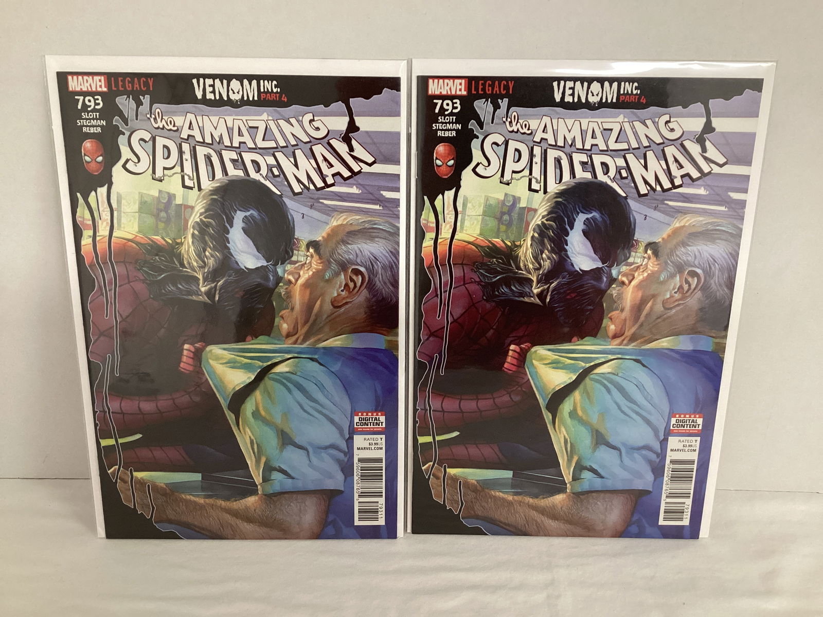 The Amazing Spider-Man 792 and 793 Marvel Comic Books - 4