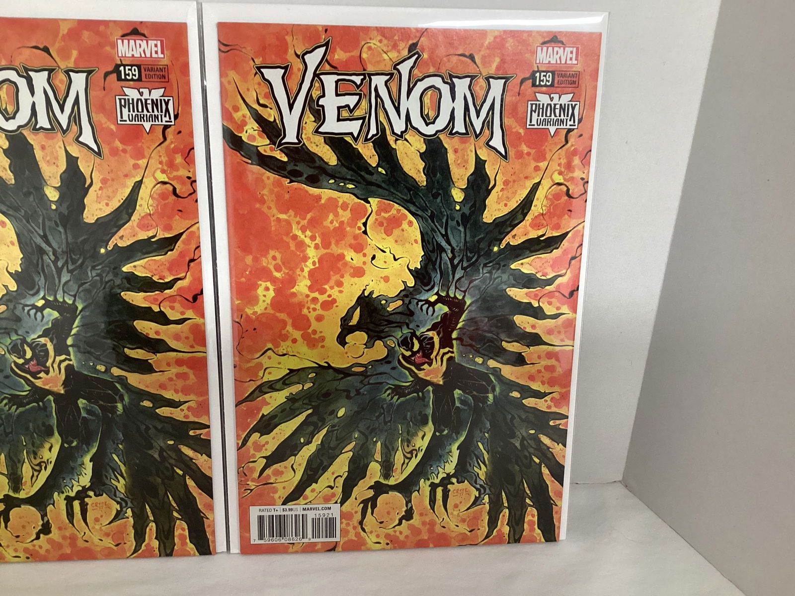 Three Venom 159 Phoenix Variant Marvel Comic Books - 4
