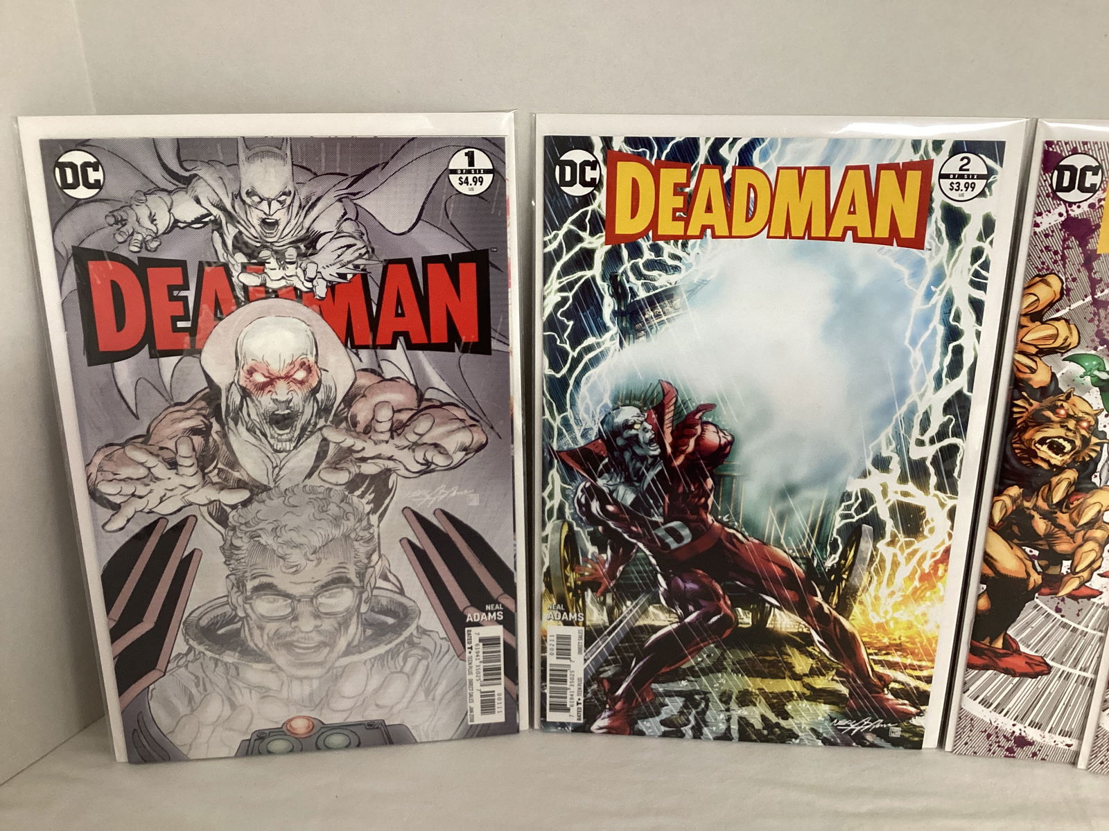 Four Deadman DC Comic Books - 2