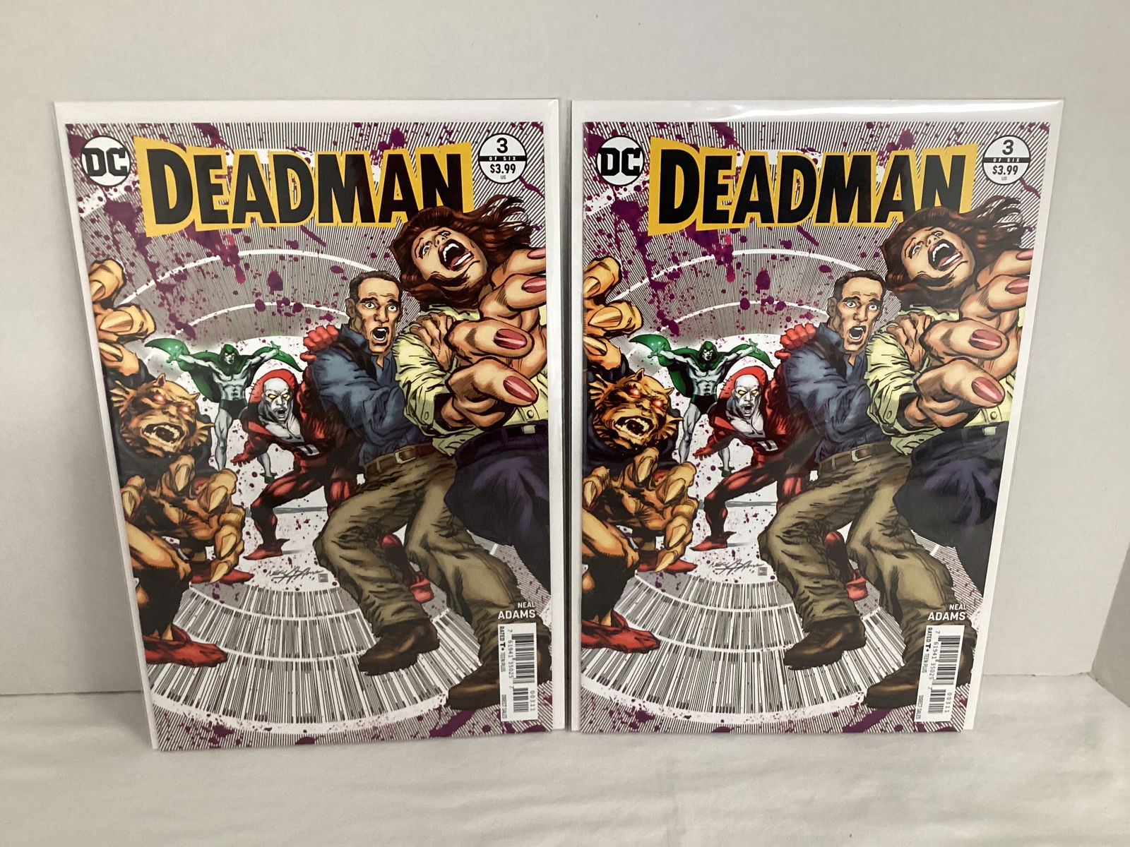 Four Deadman DC Comic Books - 3
