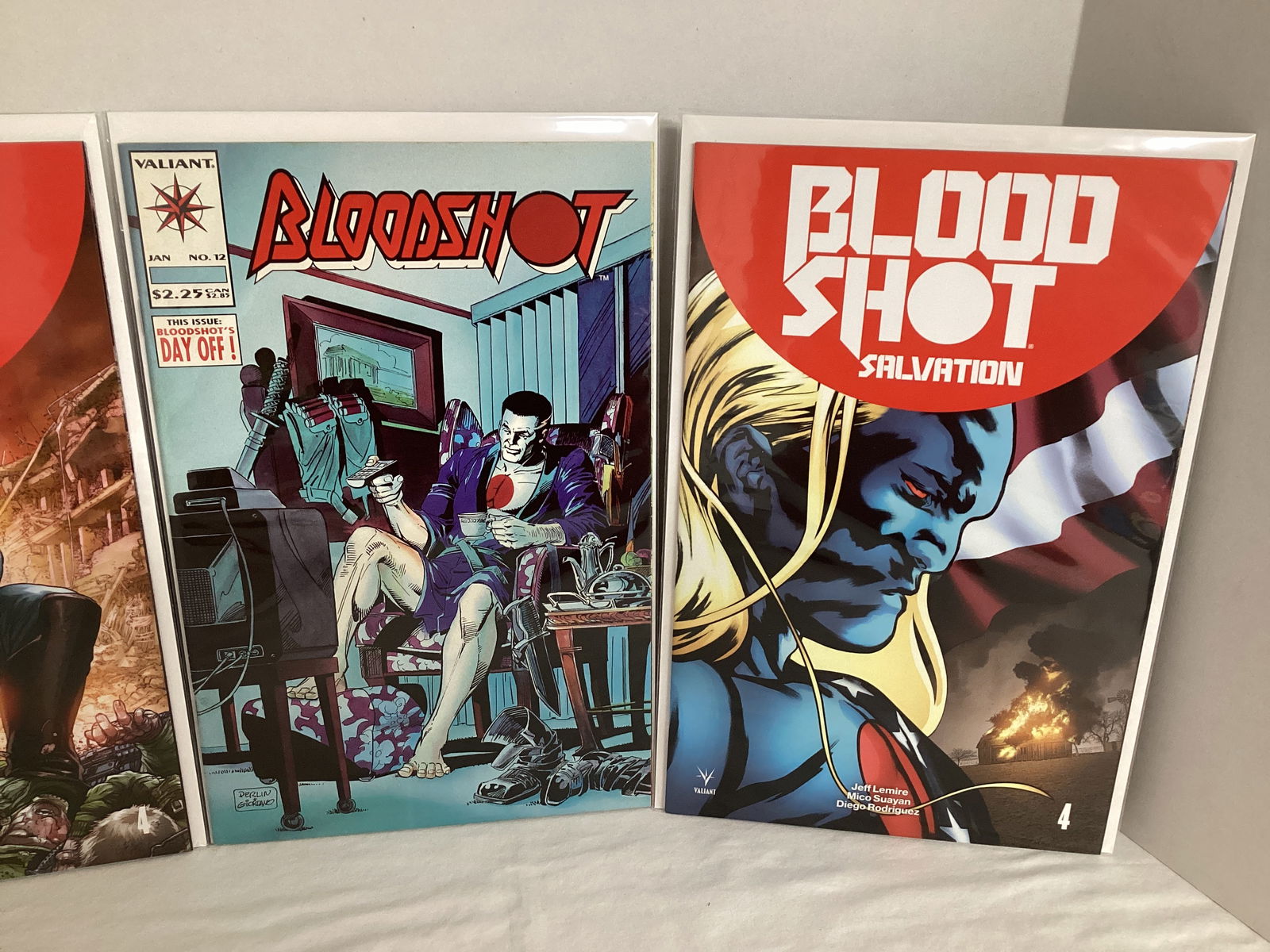 Four Bloodshot Valliant Comic Books - 3