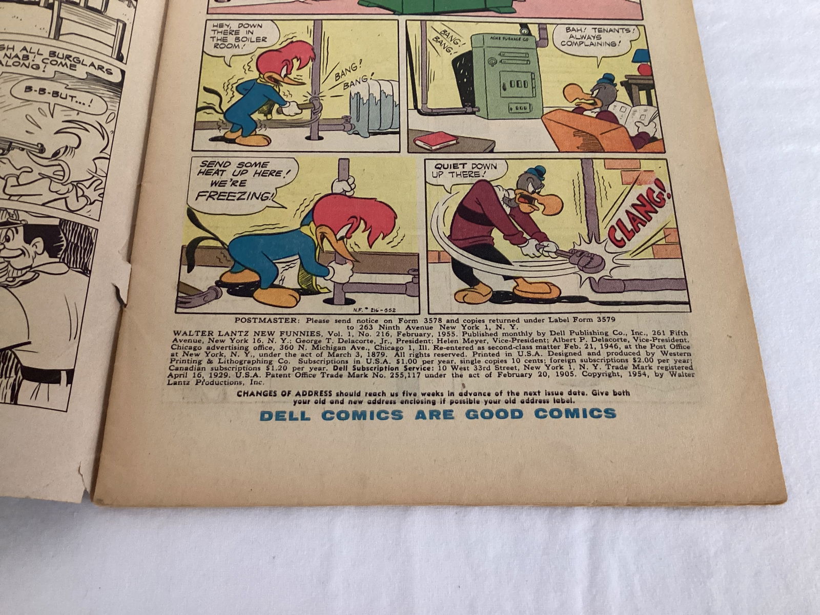 Walter Lantz New Funnies 216 Dell Comic Book - 7