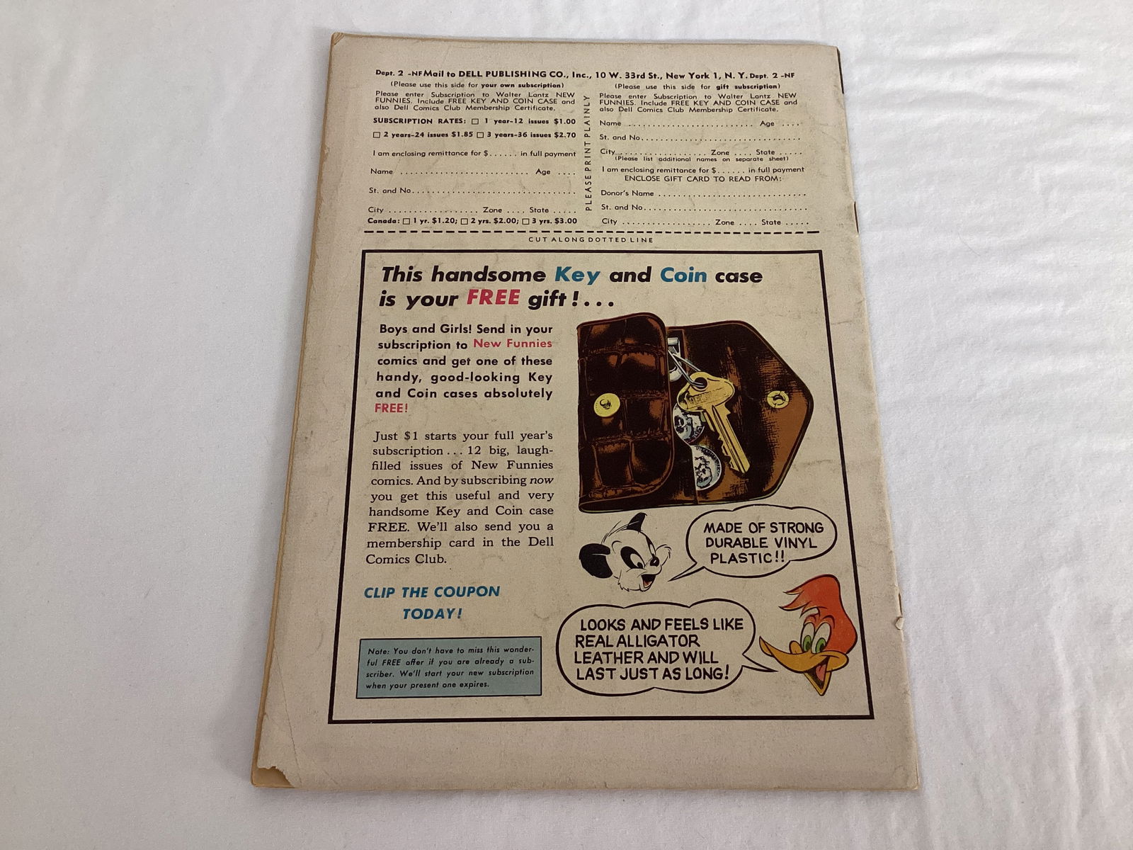 Walter Lantz New Funnies 216 Dell Comic Book - 8