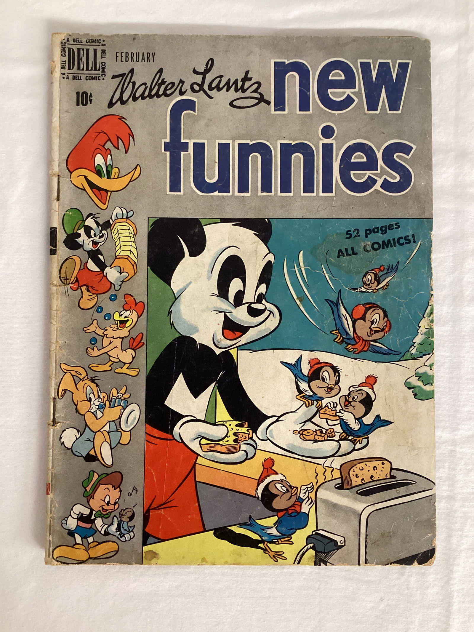 Walter Lantz New Funnies 156 Dell Comic Book (1 of 8)