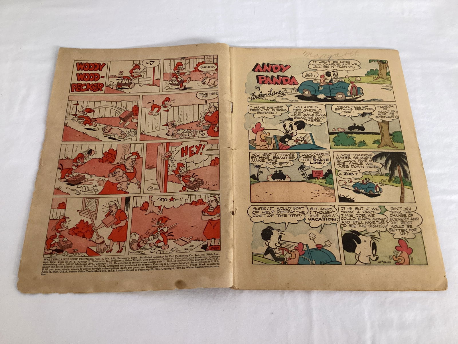 Walter Lantz New Funnies 156 Dell Comic Book - 6