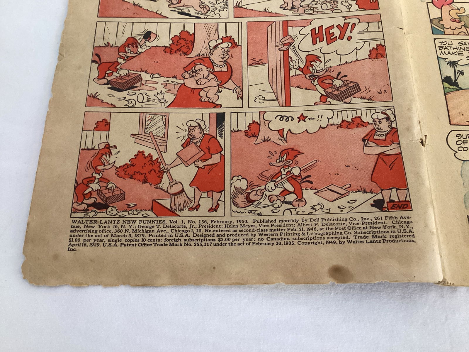 Walter Lantz New Funnies 156 Dell Comic Book - 7