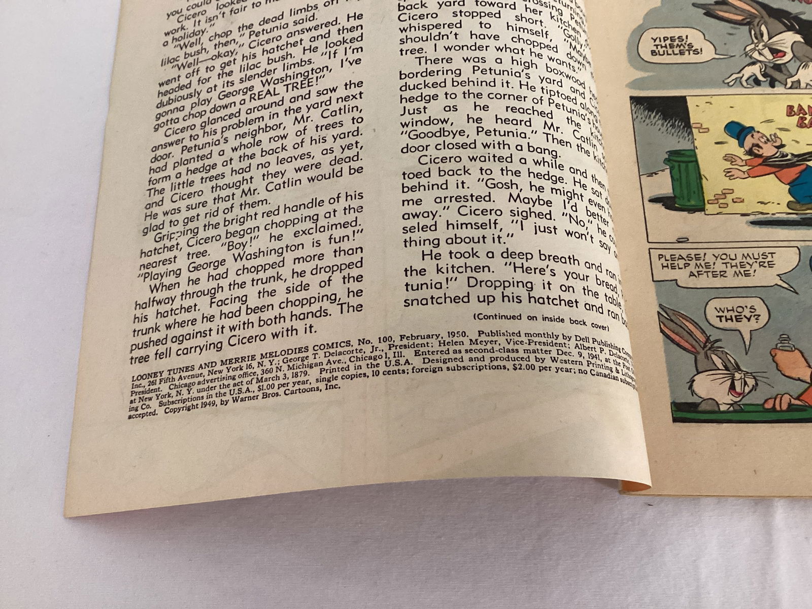 Looney Tunes Merrie Melodies 100 Dell Comic Book - 7