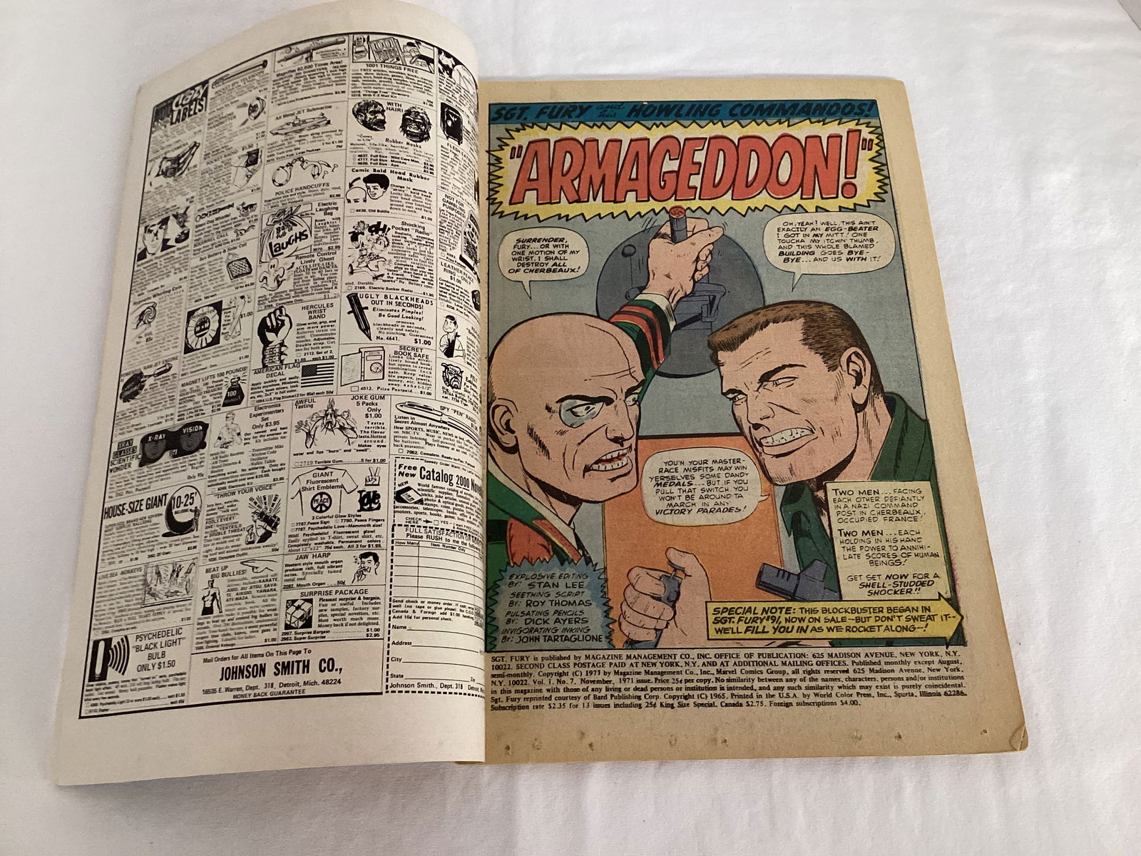 Sgt. Fury and His Howling Commandos 7 Marvel Comic Book - 6