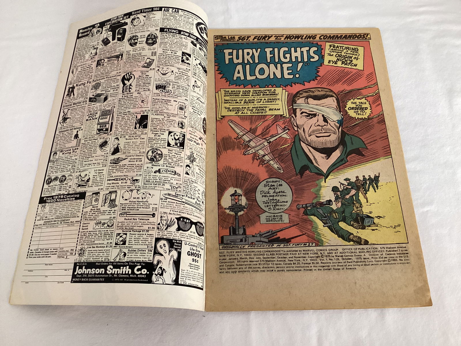 Sgt. Fury and His Howling Commandos 129 Marvel Comic Book - 6