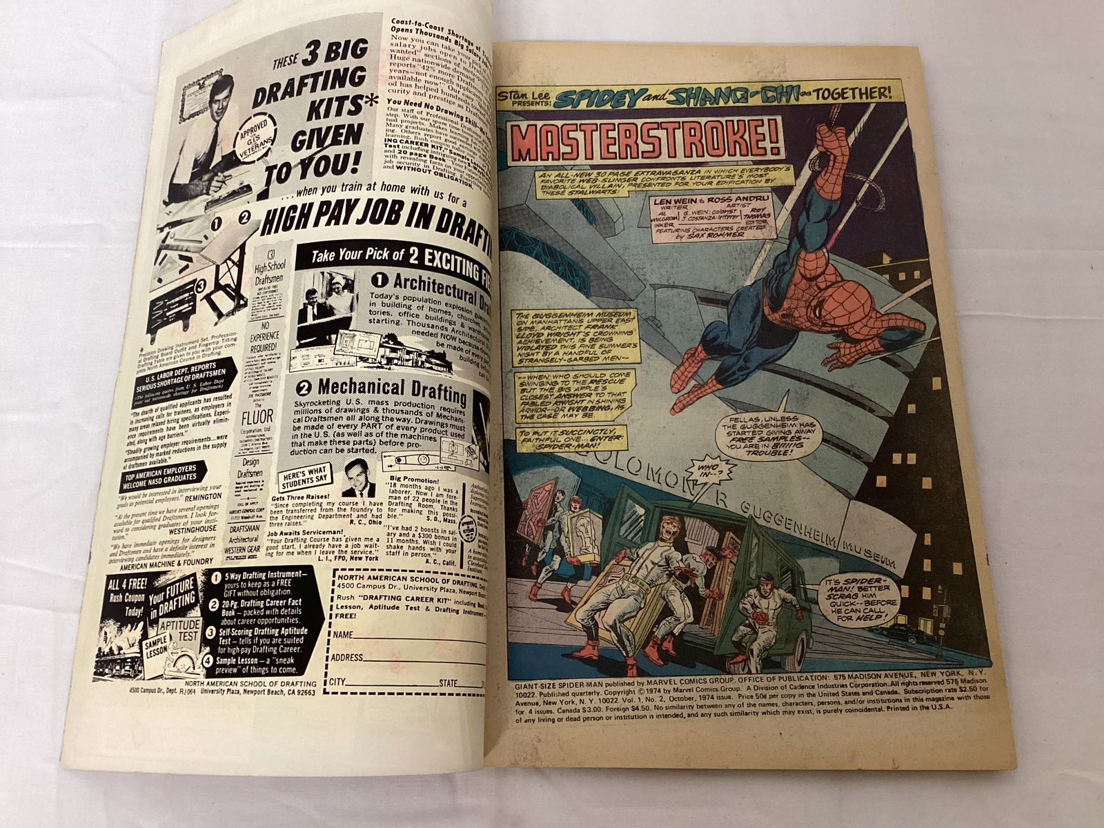 Giant Size Spider-Man 2 Marvel Comic Book - 6